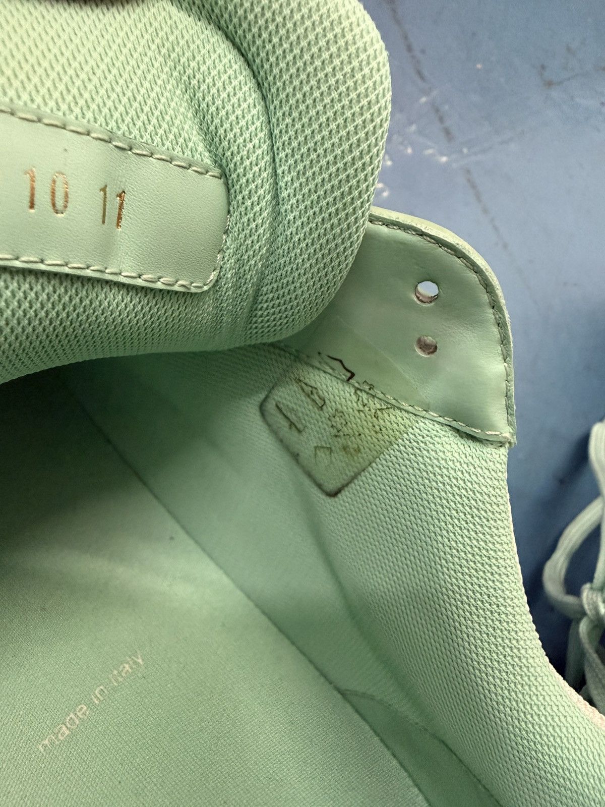 Louis Vuitton LOUIS VUITTON TEAL SNEAKERS Size US 12 / EU 45 - 8 Thumbnail