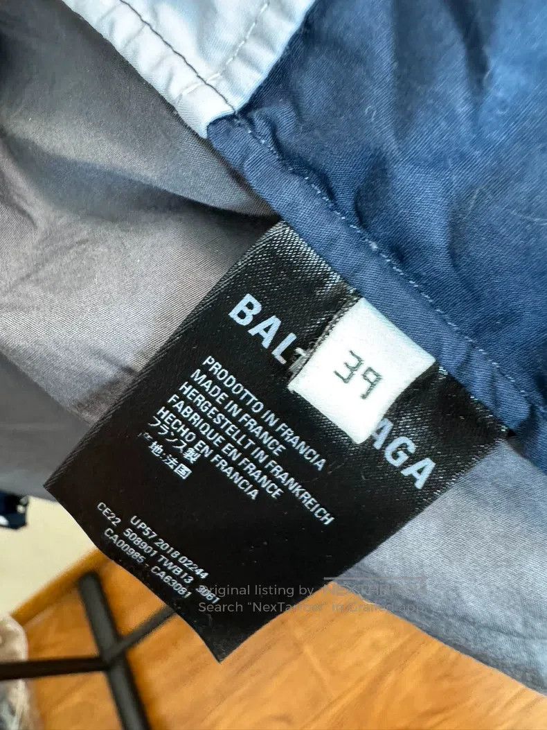 Balenciaga Balenciaga size 39 Classic Contrasting School Uniform Zip- Size US S / EU 44-46 / 1 - 5 Thumbnail