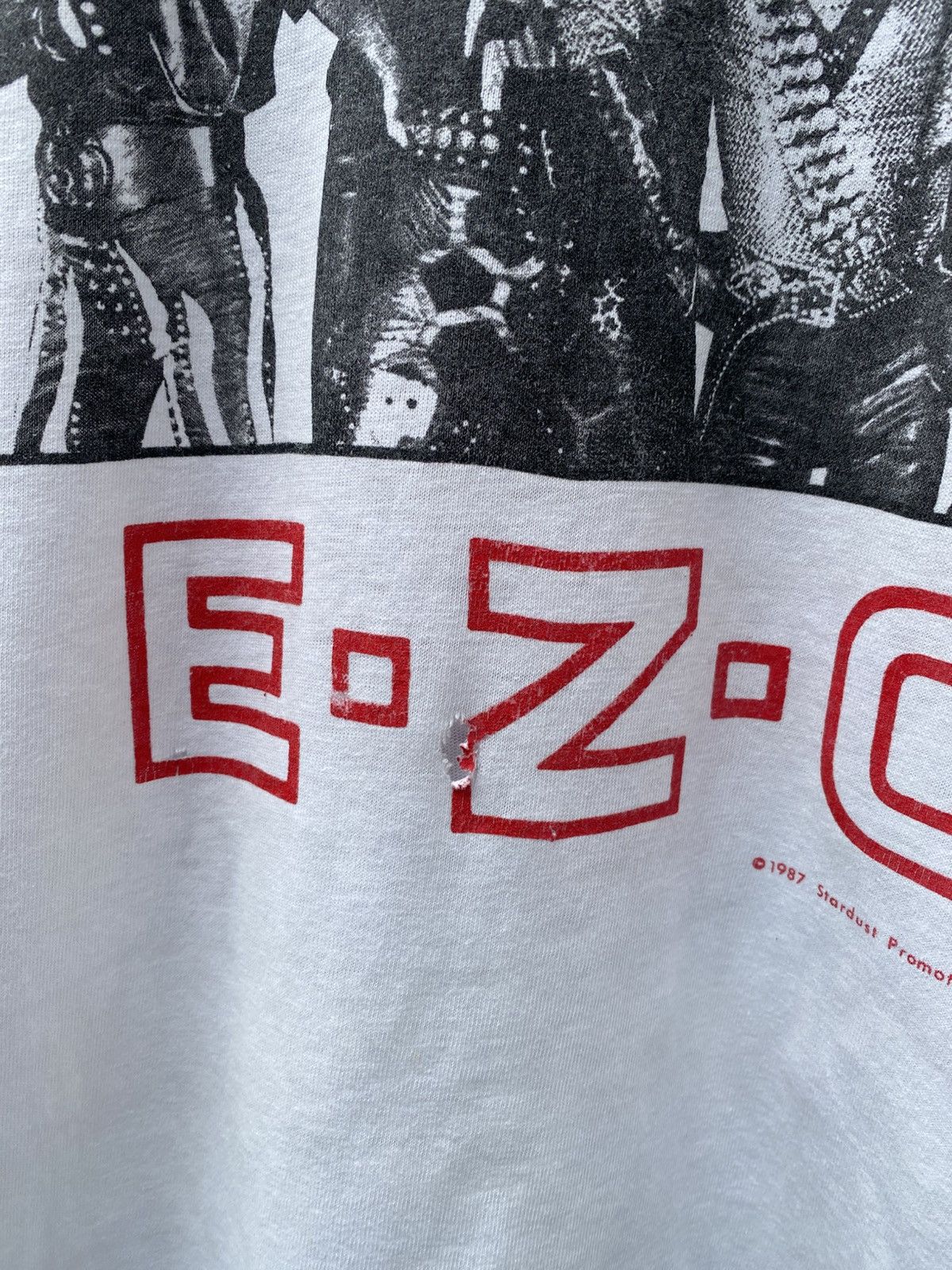 Band Tees × Vintage EZO Vintage 1987 Heavy Metal Tour of 1000 Pleasures Japanese Size US M / EU 48-50 / 2 - 3 Thumbnail