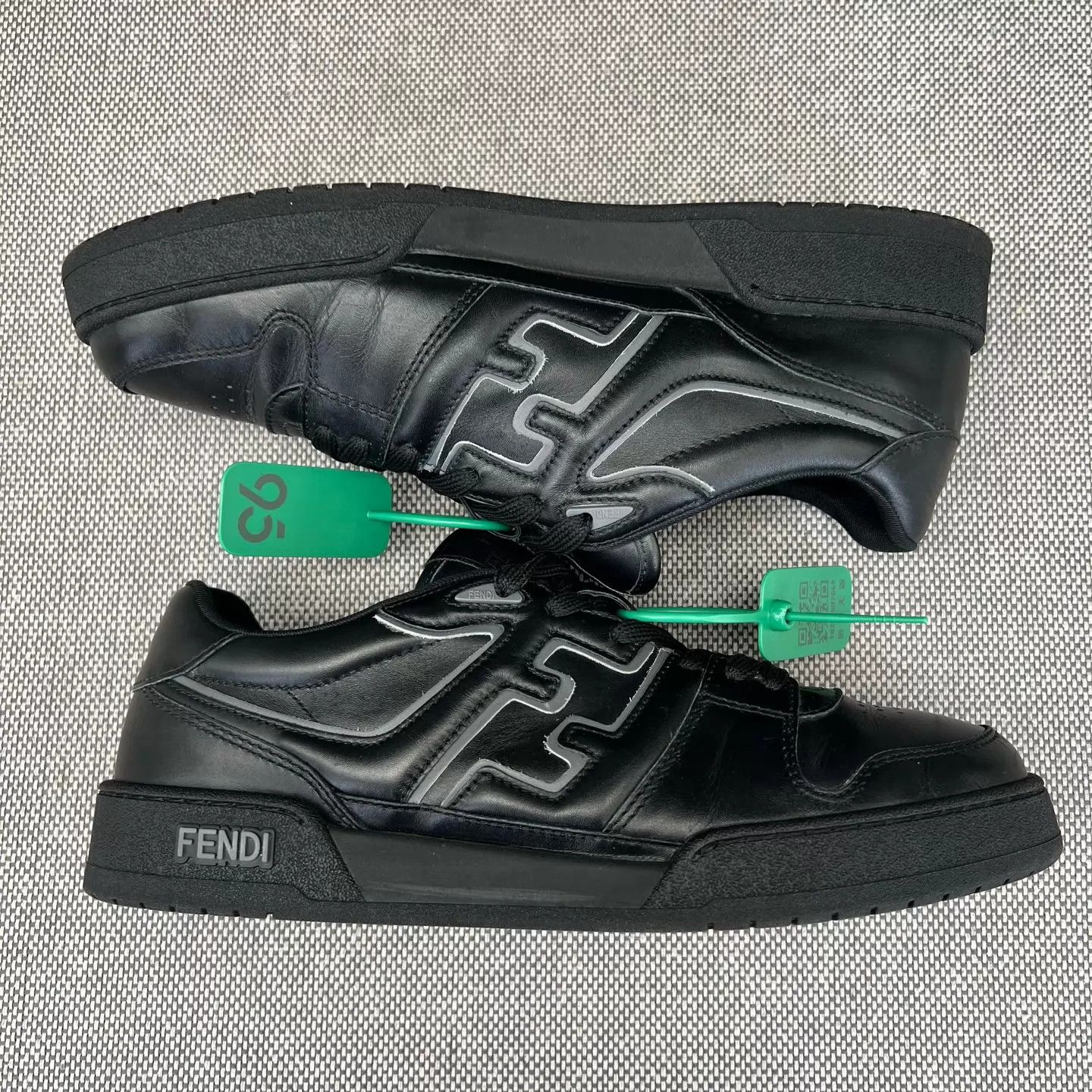 Fendi Fendi Match Black Sneaker US9/EU43 Worn Few Times Size US 10 / EU 43 - 4 Thumbnail
