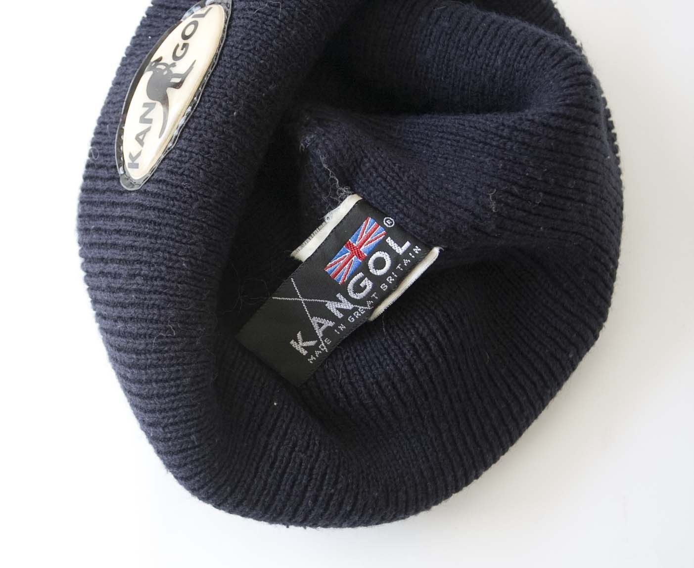 Kangol Kangol Beanie Hat Winter Dark Blue Vintage Size ONE SIZE - 3 Thumbnail