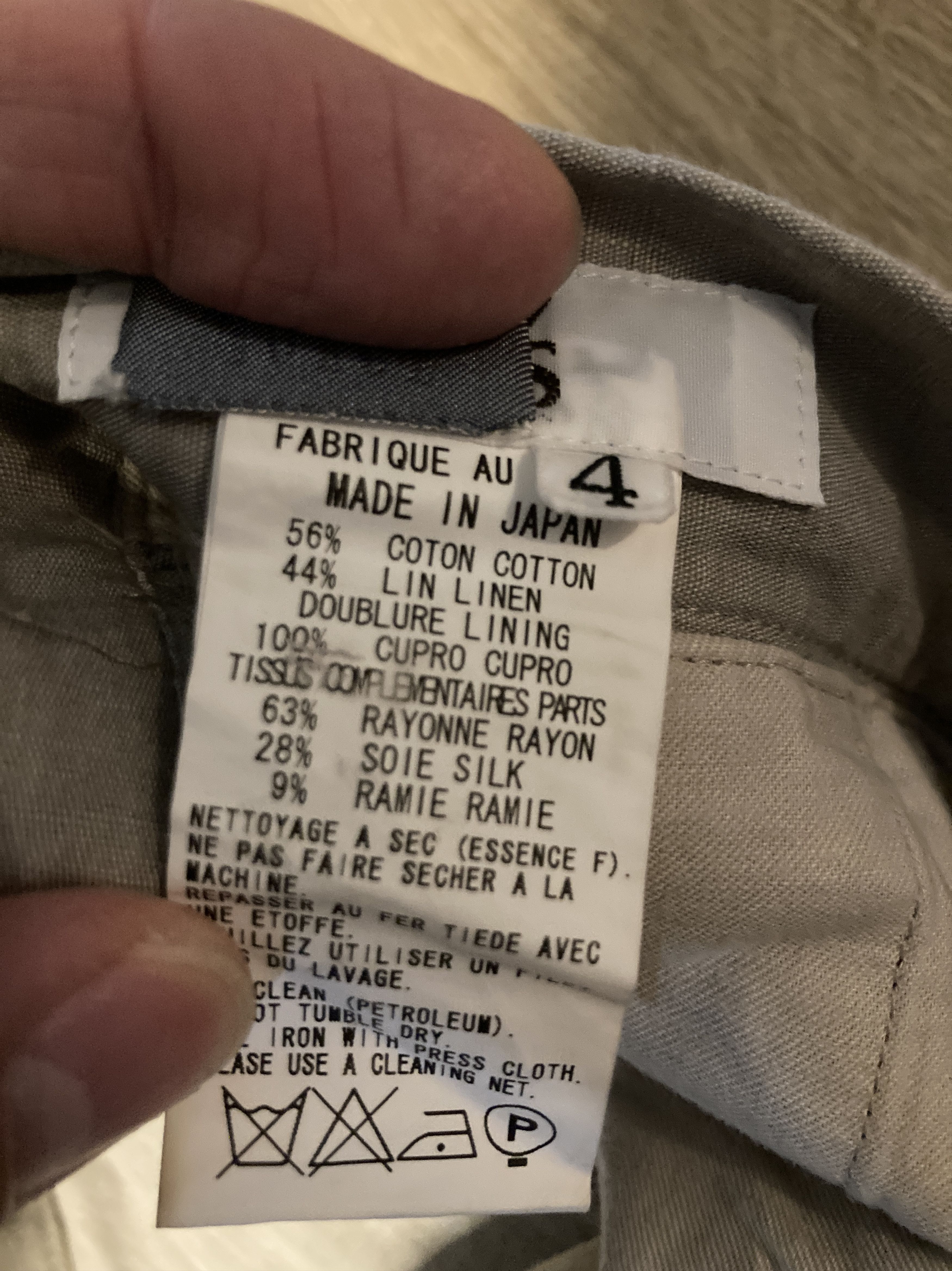 Y's Y's Casual Pants Size 27" / US 4 / IT 40 - 5 Thumbnail