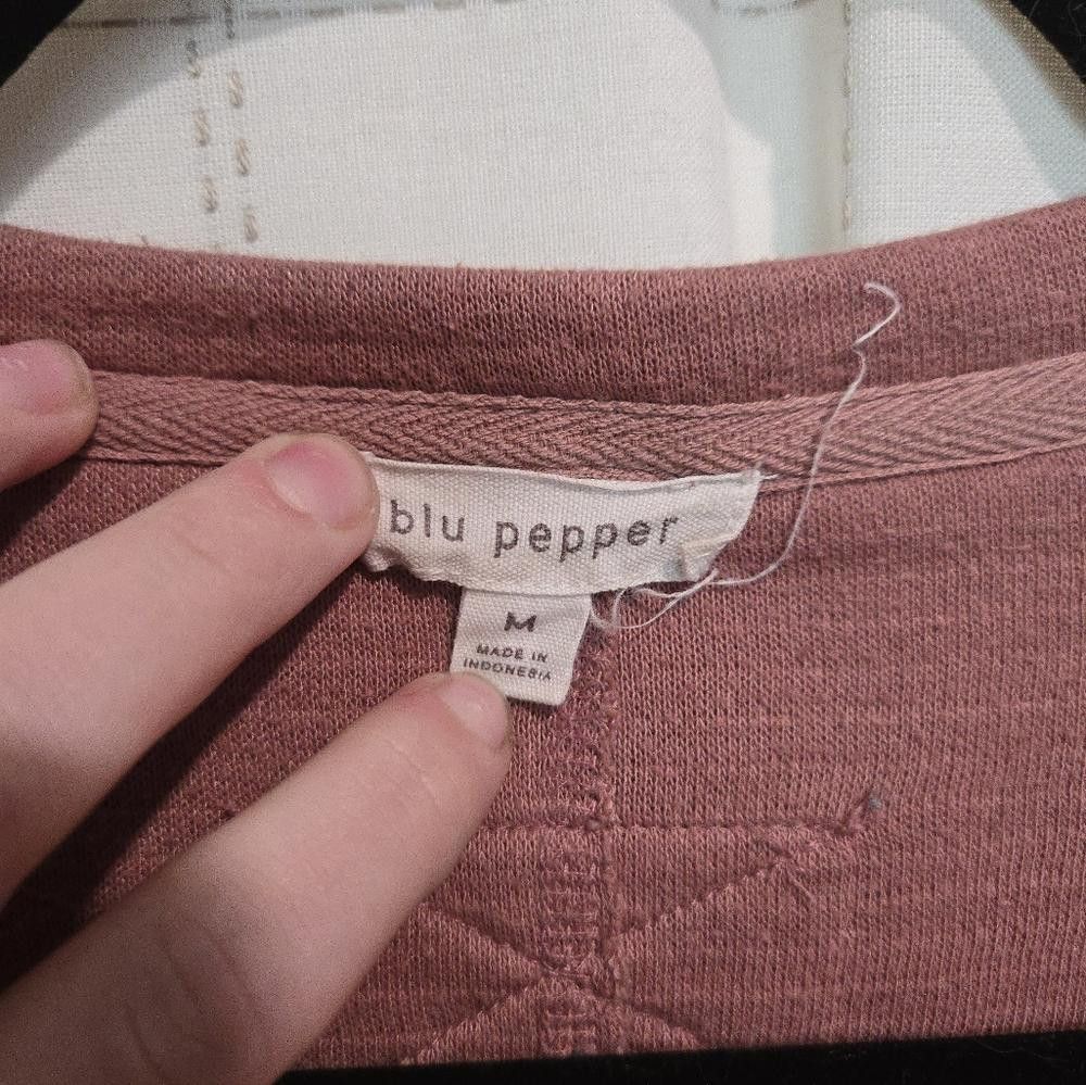 Designer Blue Pepper Relaxed Tee Size M / US 6-8 / IT 42-44 - 2 Thumbnail