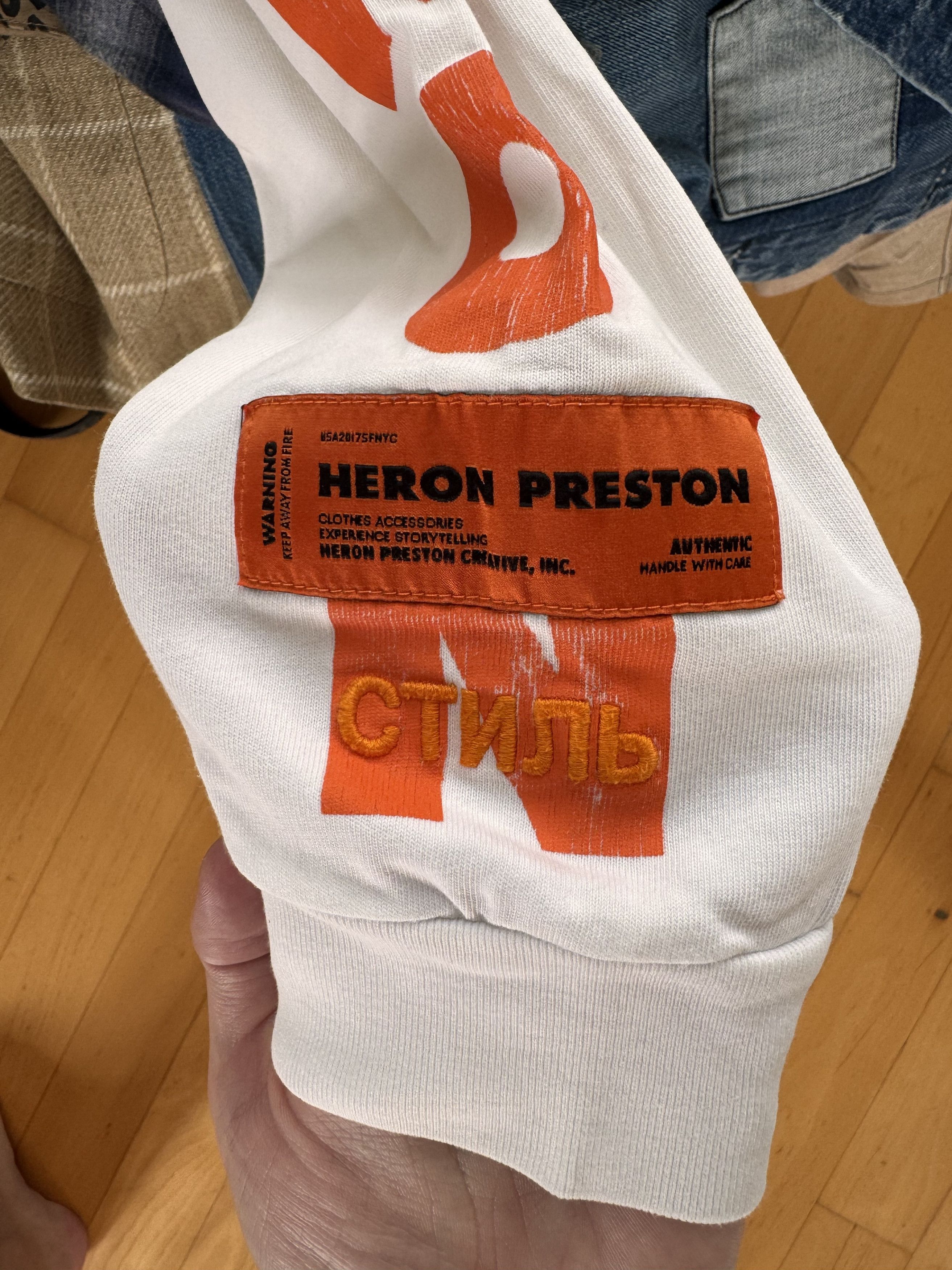 Heron Preston Heron Preston Long Sleeve Size US L / EU 52-54 / 3 - 4 Thumbnail