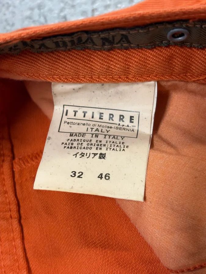 Dolce & Gabbana AW2003 Dolce & Gabbana Orange Distressed Denim Jeans Size US 31 - 11 Thumbnail