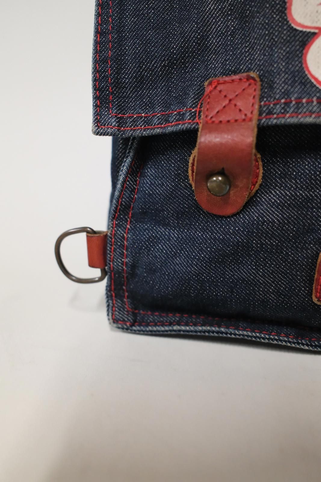Dolce & Gabbana 00's Dolce & Gabbana Floral Denim Shoulder Bag Size ONE SIZE - 5 Thumbnail