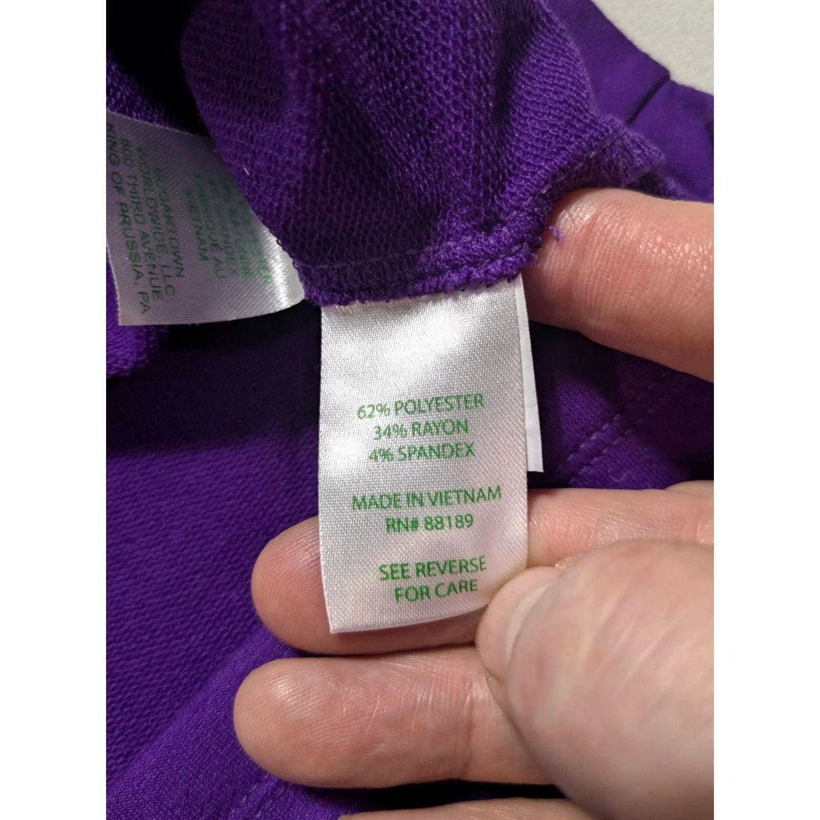 Lilly Pulitzer Lilly Pulitzer Sheera One Shoulder - Women Small Purple Long Sleeve Top EUC Shirt Blouse Womens Pant? Size S / US 4 / IT 40 - 5 Thumbnail