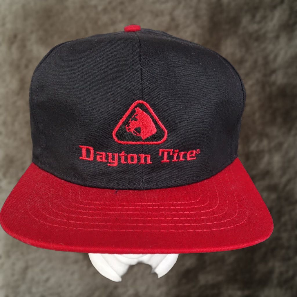 Vintage VINTAGE SWINGSTER DAYTON TIRE SNAPBACK HAT CAP - Adjustable Black Baseball Cap - Unisex Adults Size ONE SIZE - 1 Thumbnail