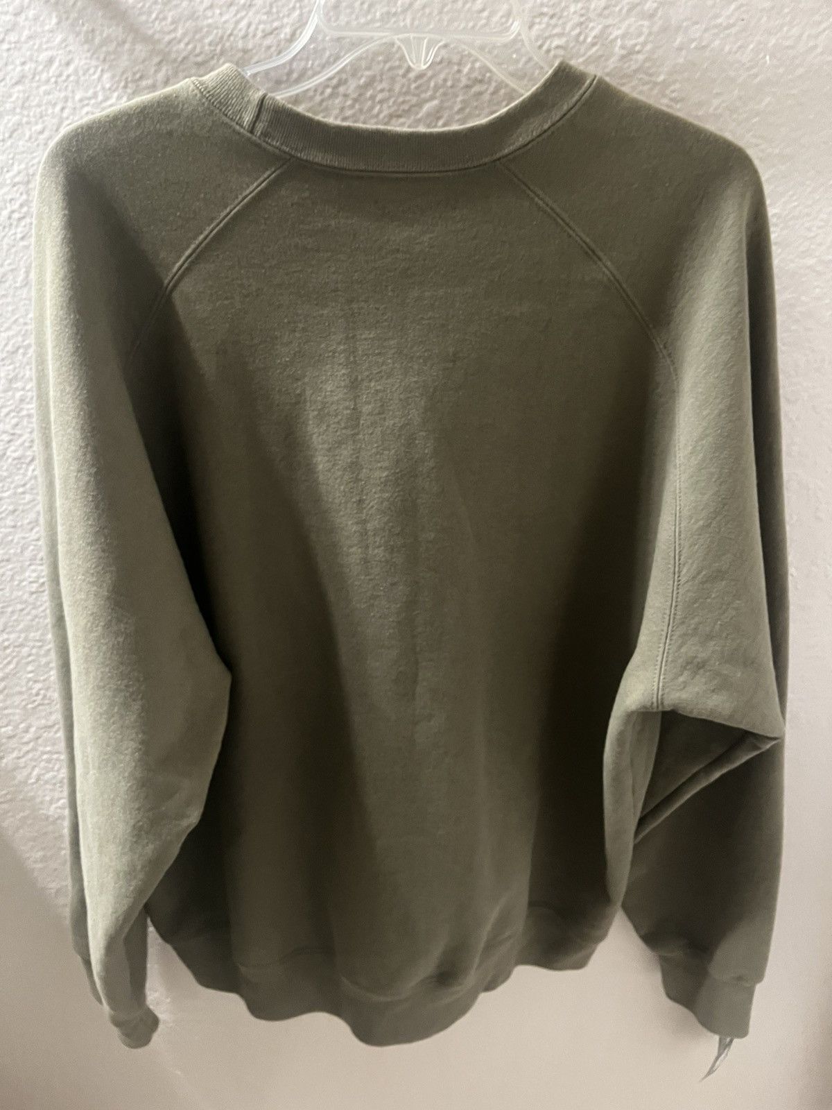 Supreme Olive green supreme crewneck fw22 Size US L / EU 52-54 / 3 - 3 Thumbnail