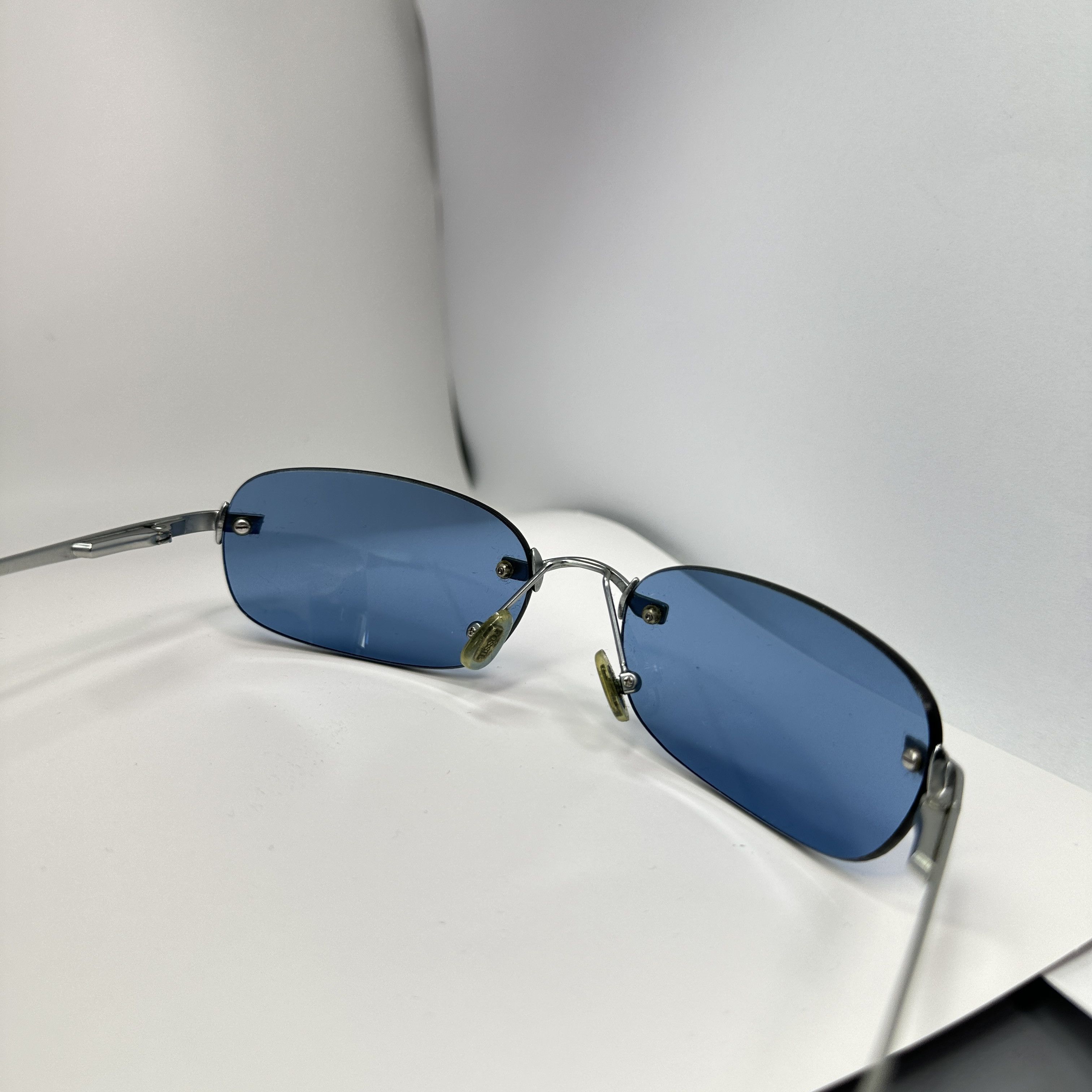Fossil Vintage Avant Garde Fossil Unisex Sunglasses 00s Size ONE SIZE - 8 Thumbnail