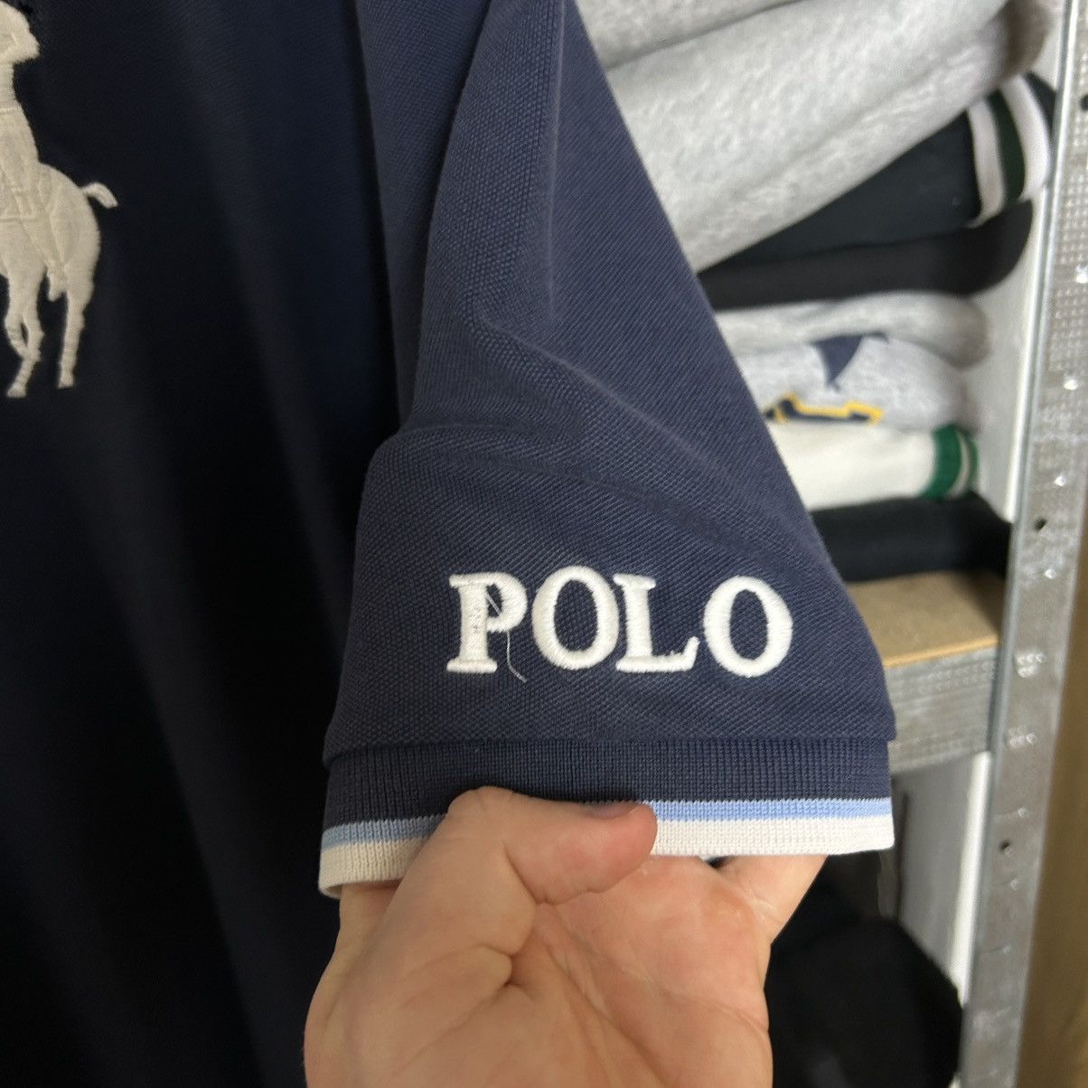 Polo Ralph Lauren Vintage Polo Ralph Lauren Big pony golf streetwear polo Size US XXL / EU 58 / 5 - 9 Thumbnail
