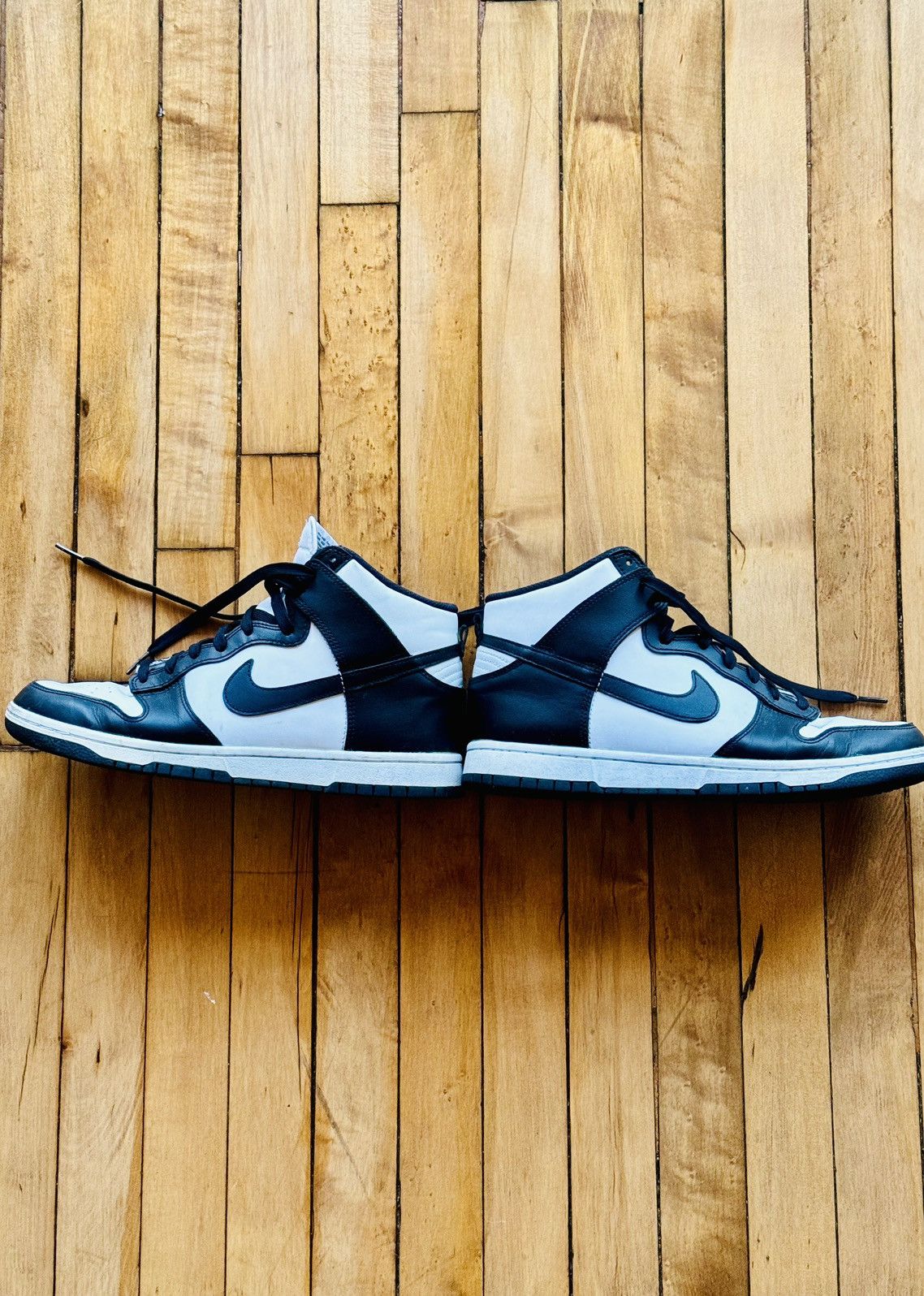 Nike Nike Dunk High Retro “Panda” Size US 11 / EU 44 - 1 Thumbnail
