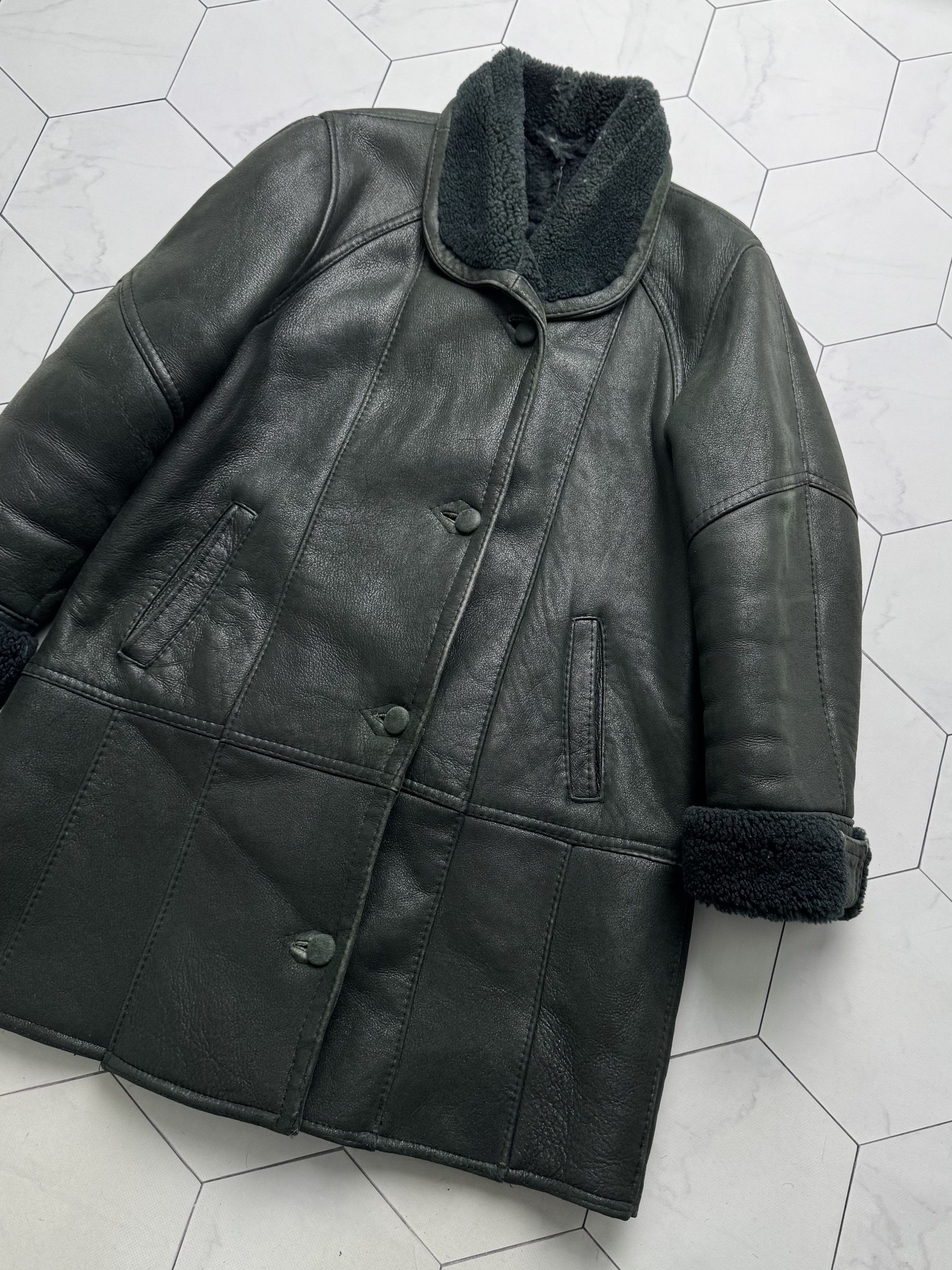 Vintage Vintage Real Sheepskin Coat (B250)D15E2 Size XL / US 12-14 / IT 48-50 - 7 Thumbnail