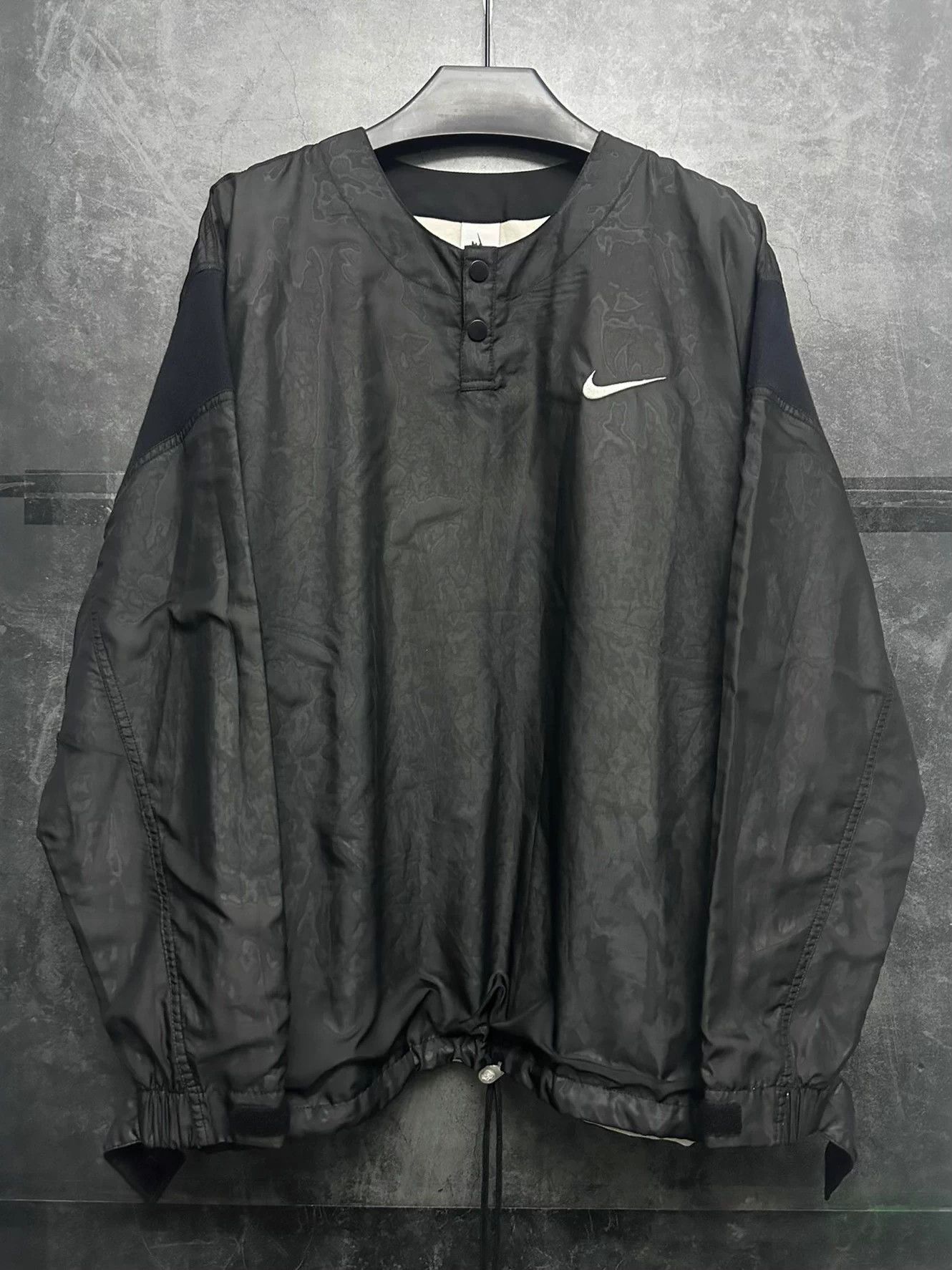 Nike Fog x Nike Henley Light Mesh Batwing Loose M Oversized Size US M / EU 48-50 / 2 - 2 Thumbnail