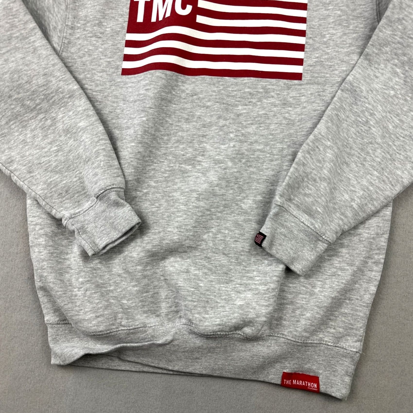 Vintage The Marathon Continues Sweatshirt Men Medium Gray TMC Nipsey Hustle Run A Lap M Sweatshirt Pullover Crew Neck Hip Hop Logo Size US M / EU 48-50 / 2 - 3 Thumbnail