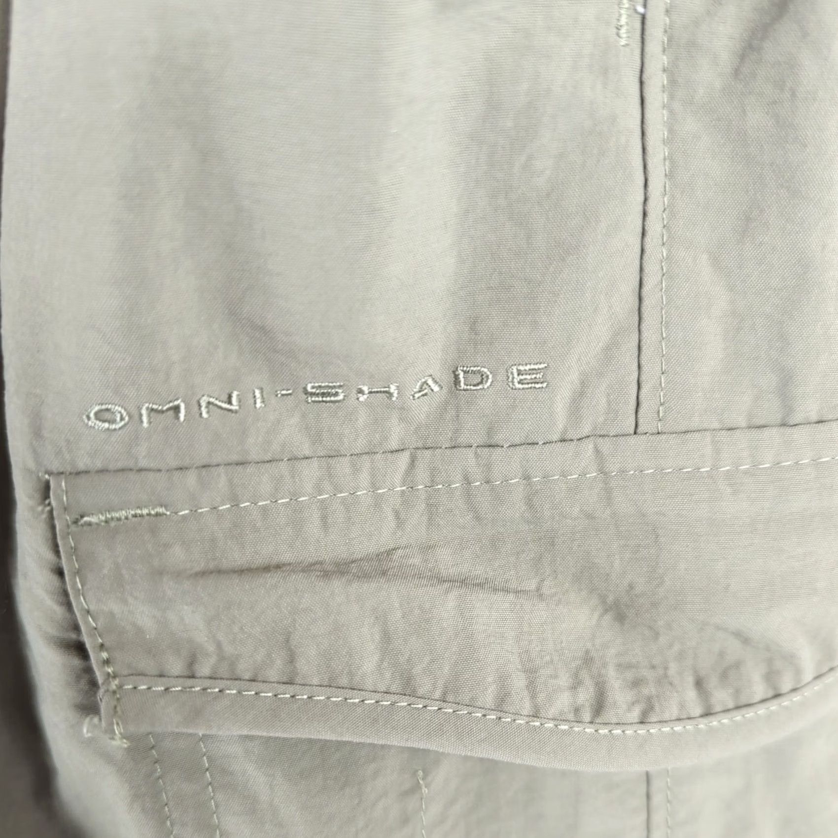 Olive Columbia PFG womens Small Convertible nylon Pants olive green 29X31 fast dry Size 28" / US 6 / IT 42 - 2 Thumbnail