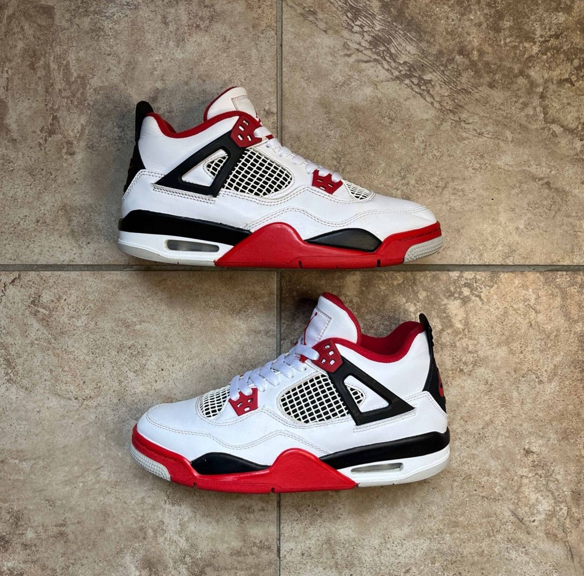 Jordan Brand Air Jordan 4 Retro OG GS “Fire Red” 2020 Size US 7 / EU 40 - 1 Thumbnail