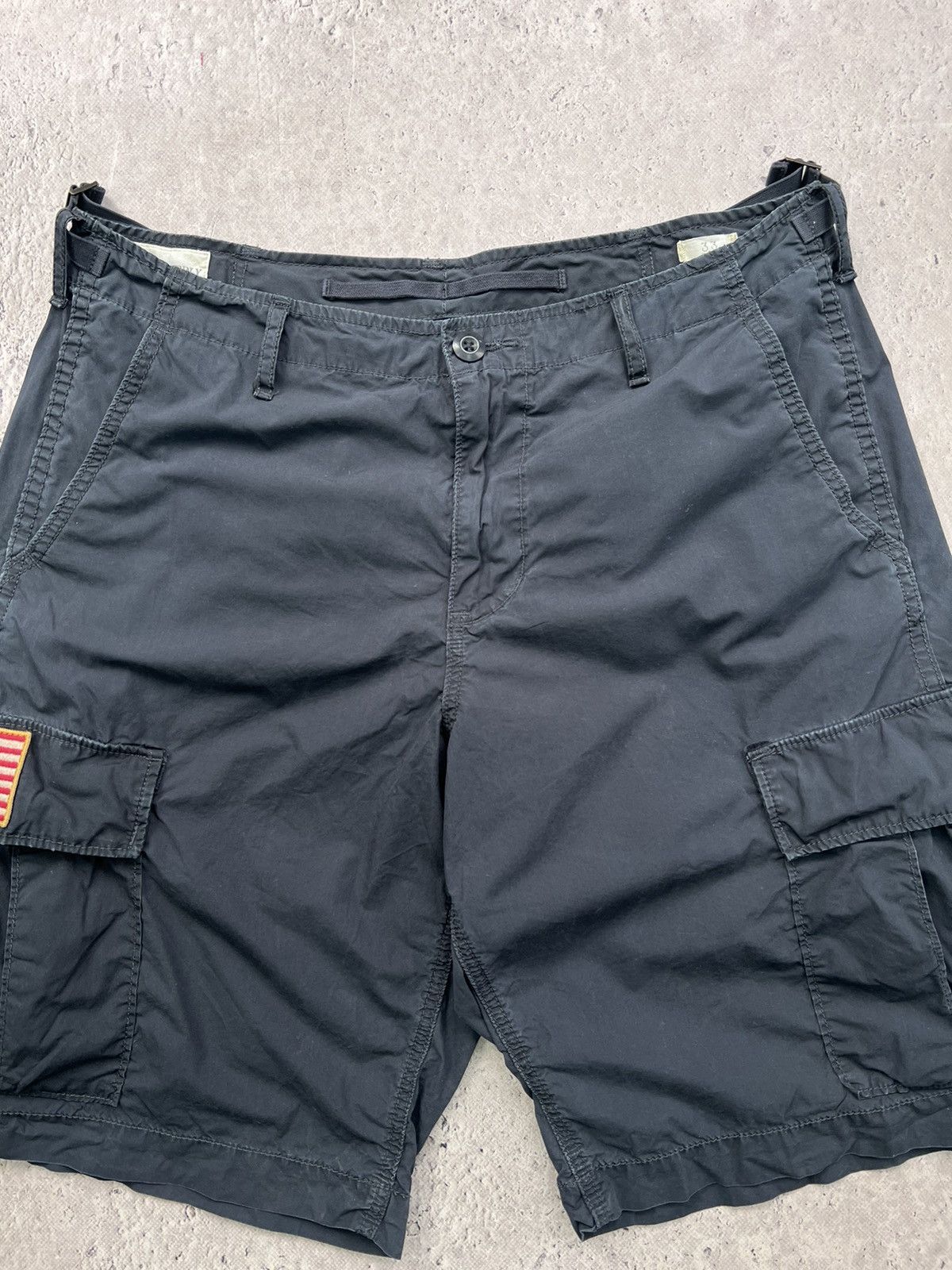 Polo Ralph Lauren Vintage cargo denim supply Ralph Lauren cargo shorts Size US 33 - 3 Thumbnail