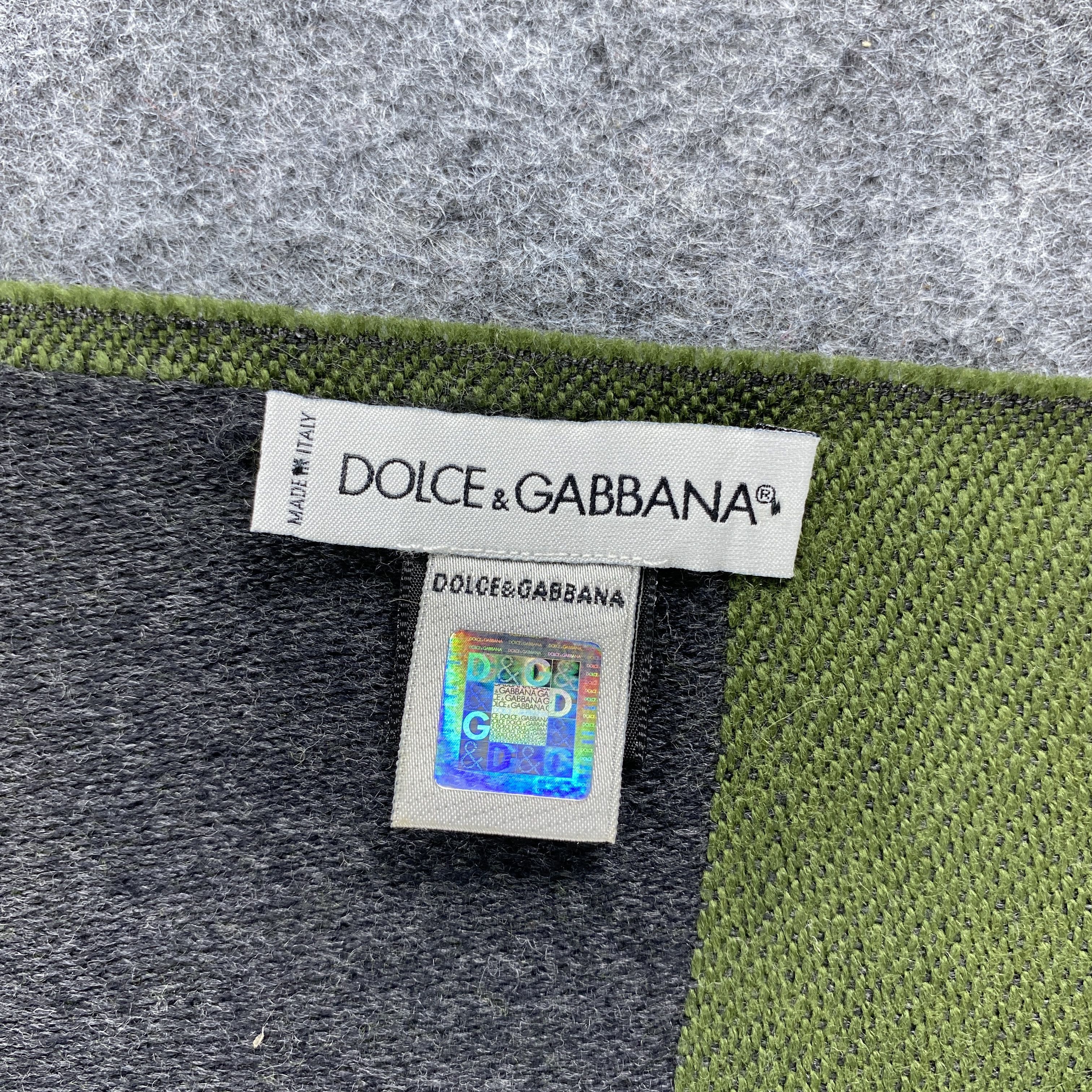 Dolce & Gabbana × Vintage GF10597 Dolce & Gabbana Scarf Neck Wear Muffler Size ONE SIZE - 2 Thumbnail