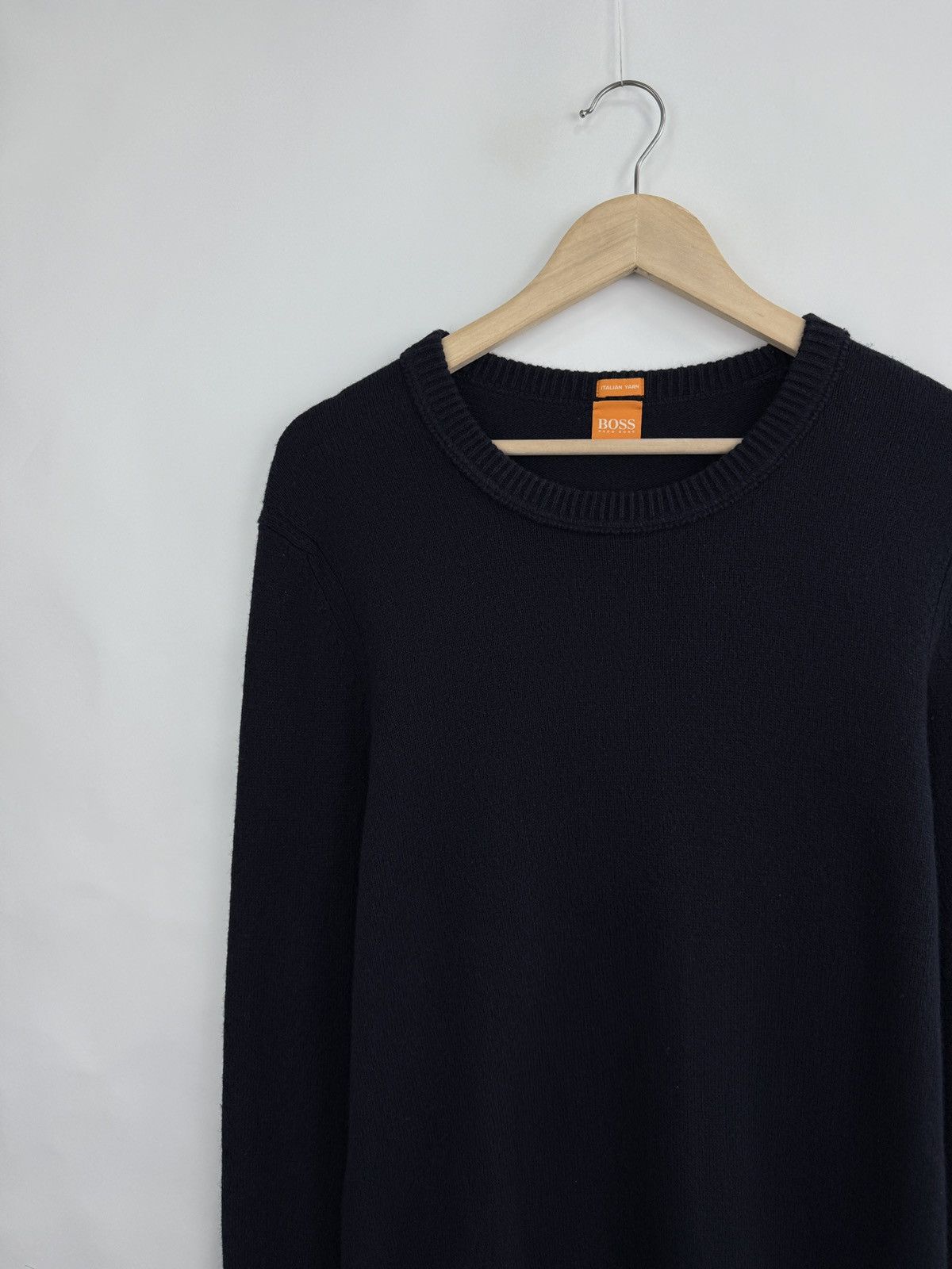 Hugo Boss 🇮🇹 Hugo Boss Orange Archive Wool Knit Sweaters Rare Retro Y2K Size US L / EU 52-54 / 3 - 2 Thumbnail