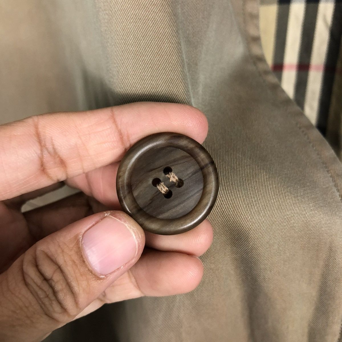 Burberry 🔥VINTAGE LONG JACKET BURBERRYS NOVA CHECK BLANKET Size US M / EU 48-50 / 2 - 19 Thumbnail