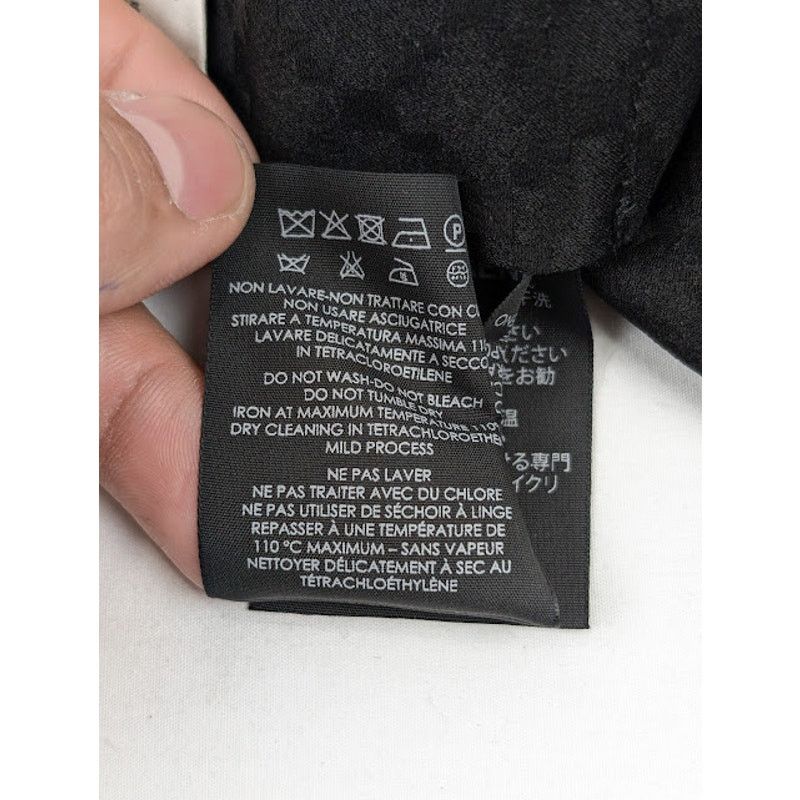 Saint Laurent Paris o1rshd1 Size: OS / Diamond lavallière Scarf in Silk Jacquard Size ONE SIZE - 12 Thumbnail