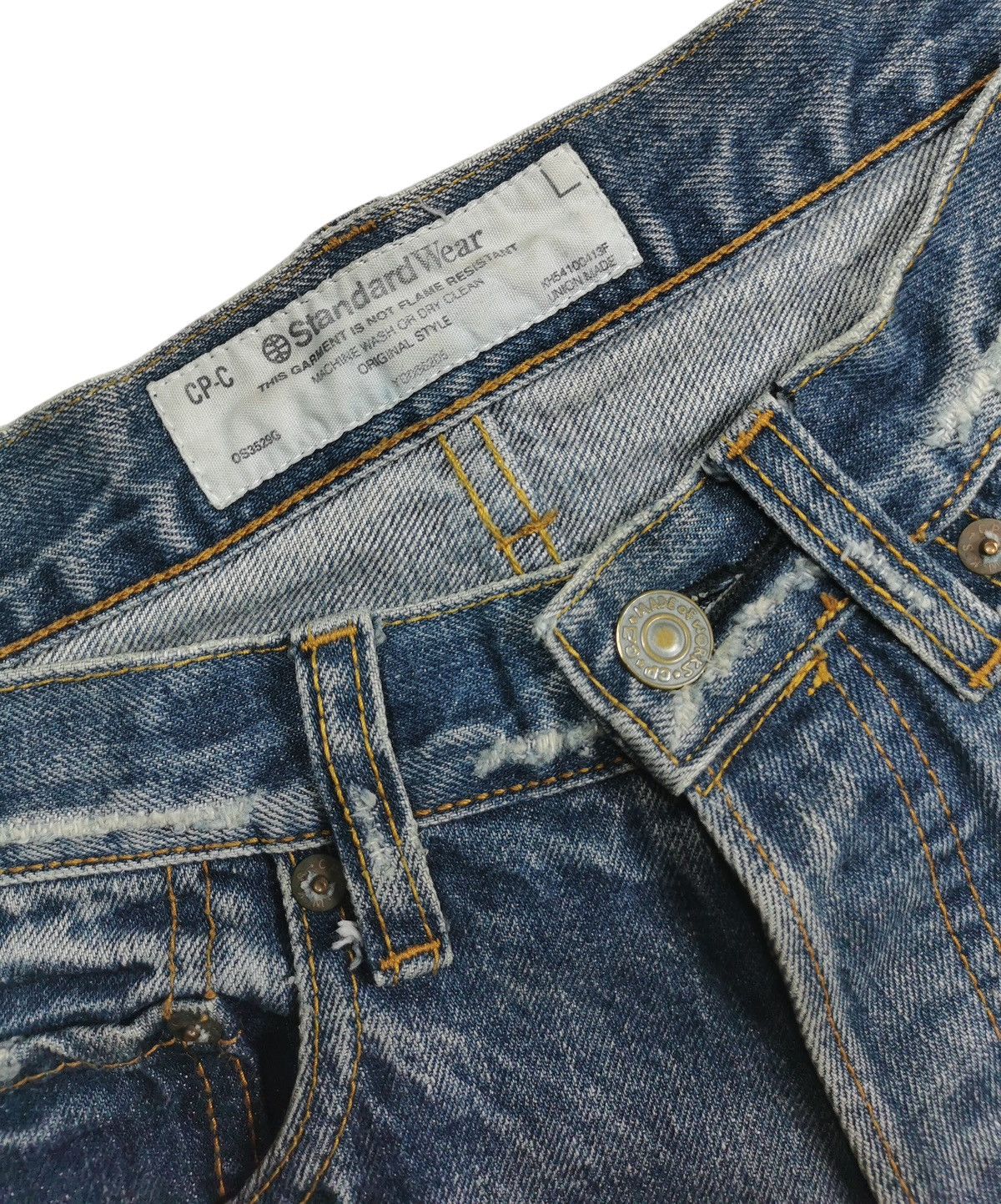 Kapital Vintage Japanese Brand Made Of Works CP-C Jeans Size US 32 / EU 48 - 9 Thumbnail