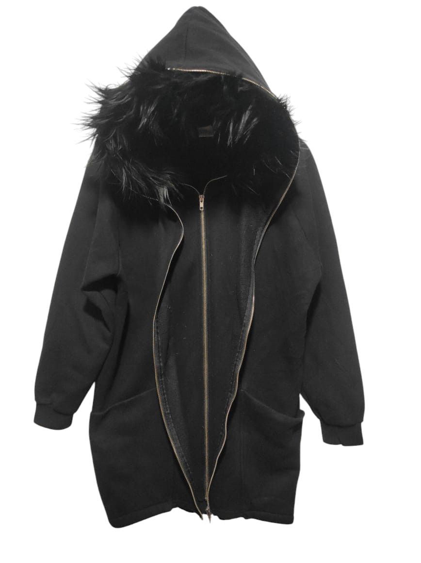 Hysteric Glamour Lolli Pop Double Layer Zip Fur Hoodie i6w9 LBG style Size US M / EU 48-50 / 2 - 1 Thumbnail