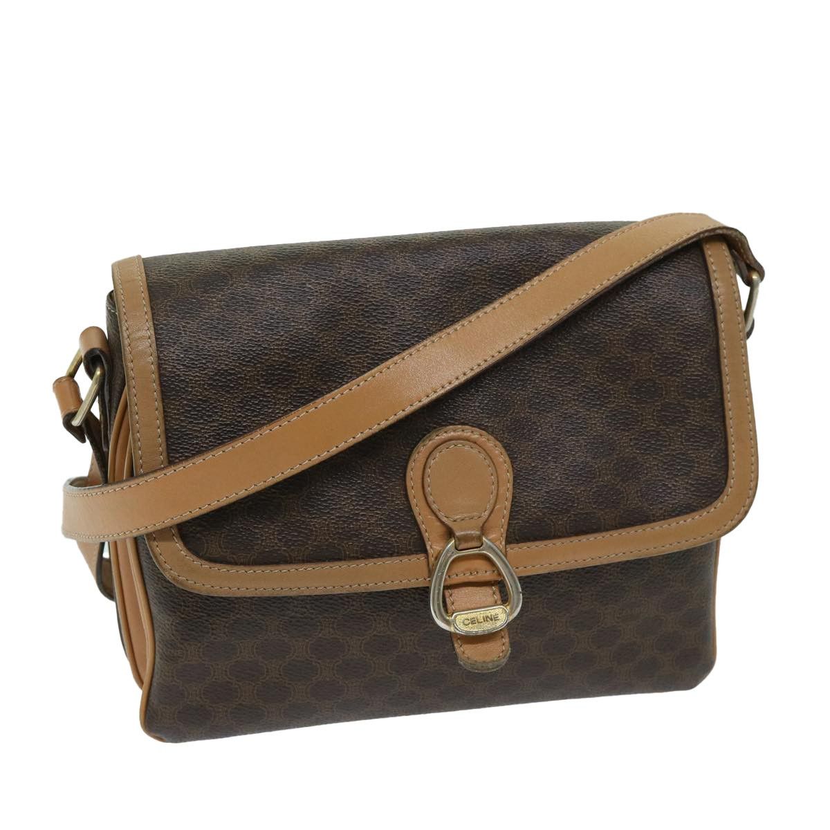 Celine Celine Macadam Shoulder Bag PVC Leather Size ONE SIZE - 1 Thumbnail
