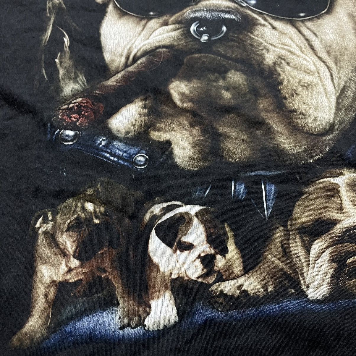 Band Tees Vintage Y2K DOG FACE TEE BAND ABSTRACT ROCK GRUNGE HORROR Size US XL / EU 56 / 4 - 6 Thumbnail