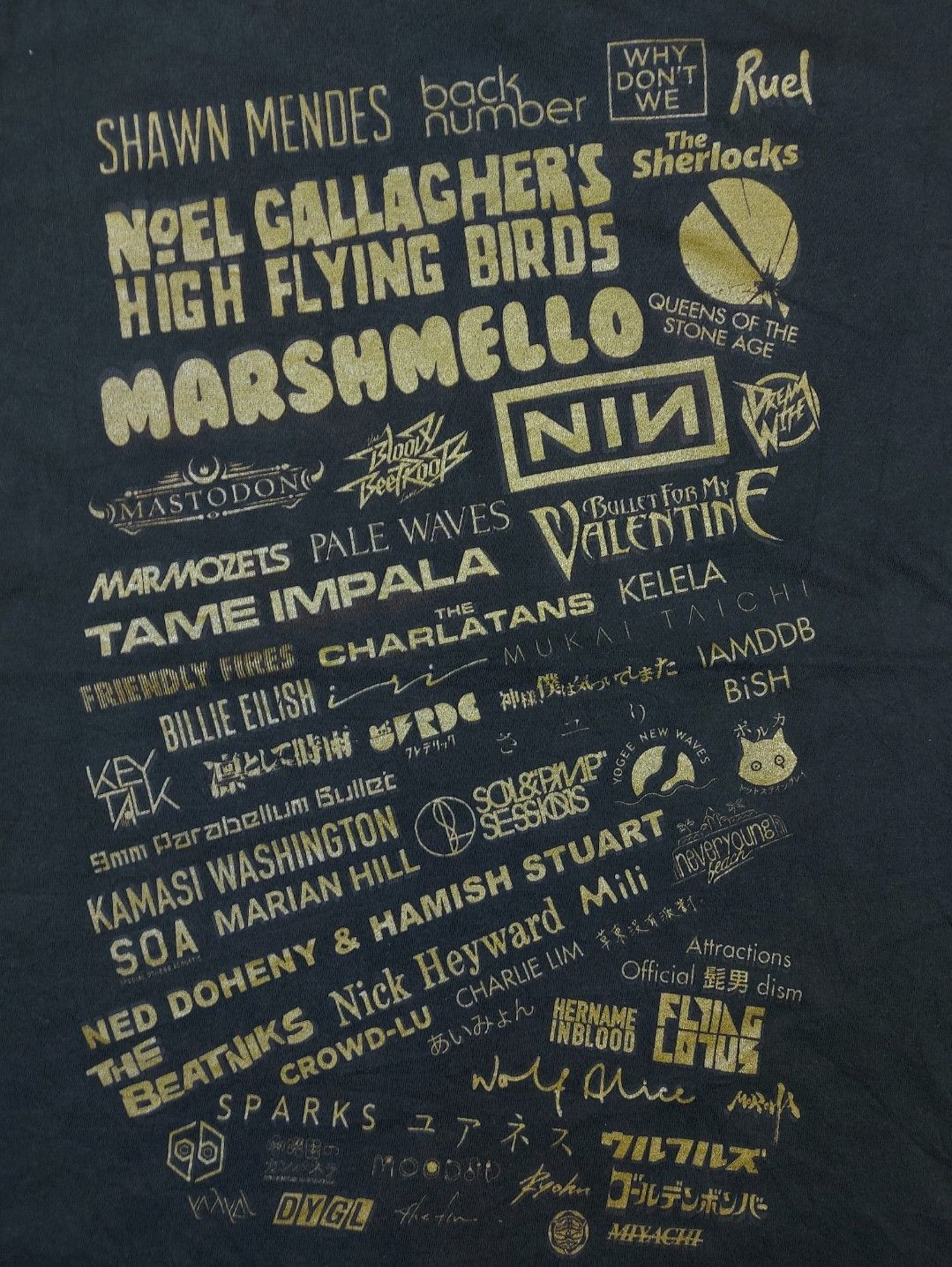 Band Tees × Japanese Brand Summer Sonic Music Festival 2018 Japan Double-Sided TEE Size US L / EU 52-54 / 3 - 4 Thumbnail