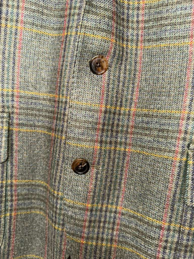 J.McLaughlin J.McLaughlin Italian Fabric Plaid Sport Coat Blazer Mens 40 Size 40R - 4 Thumbnail