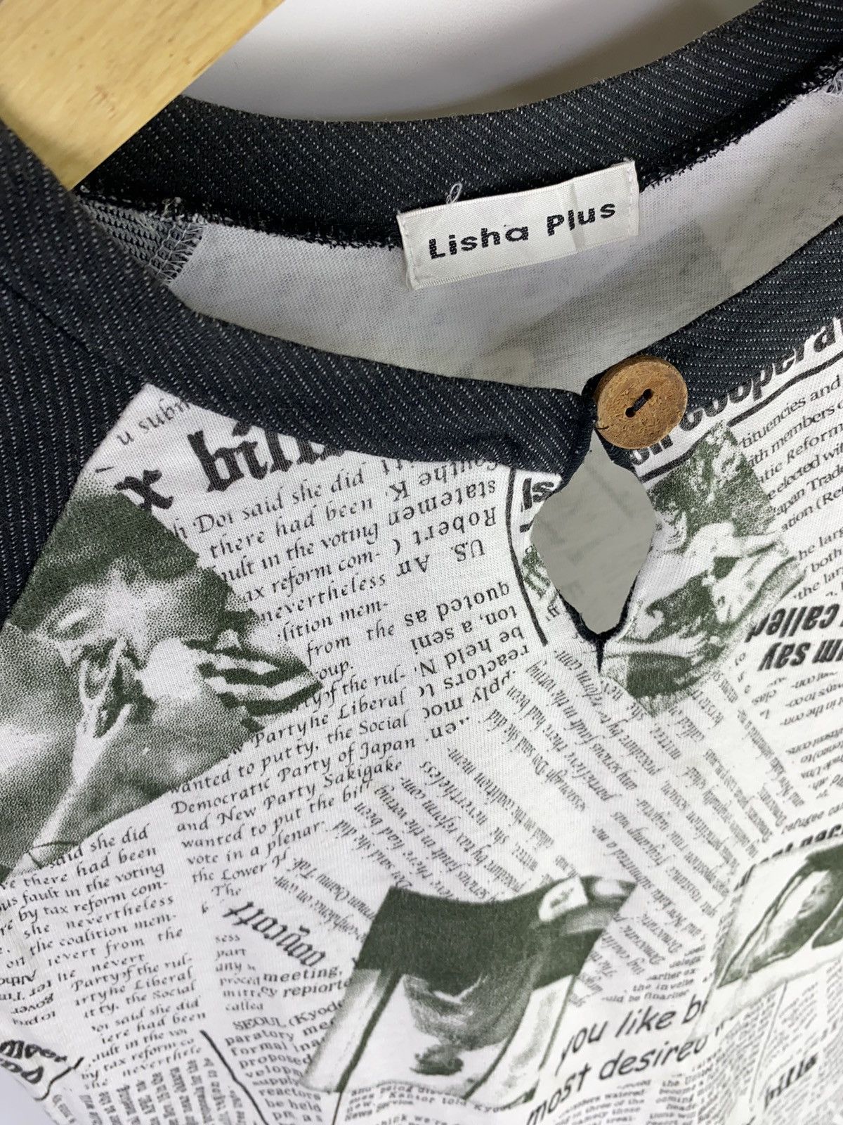 Hysteric Glamour × If Six Was Nine × Japanese Brand lisha plus newsspaper tee japanese brand Size US S / EU 44-46 / 1 - 4 Thumbnail