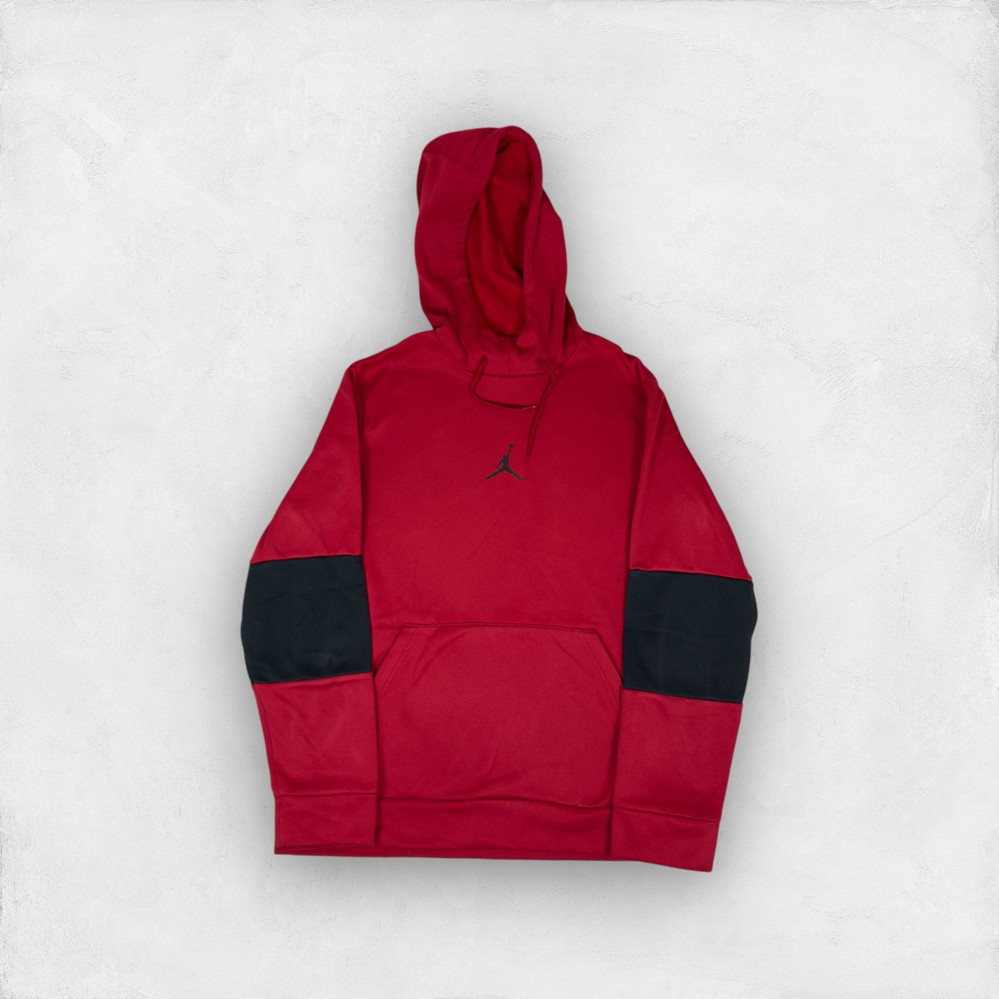 Jordan Brand Air Jordan Men's Red Full Zip Therma Fleece Hoodie Medium Size US M / EU 48-50 / 2 - 1 Thumbnail
