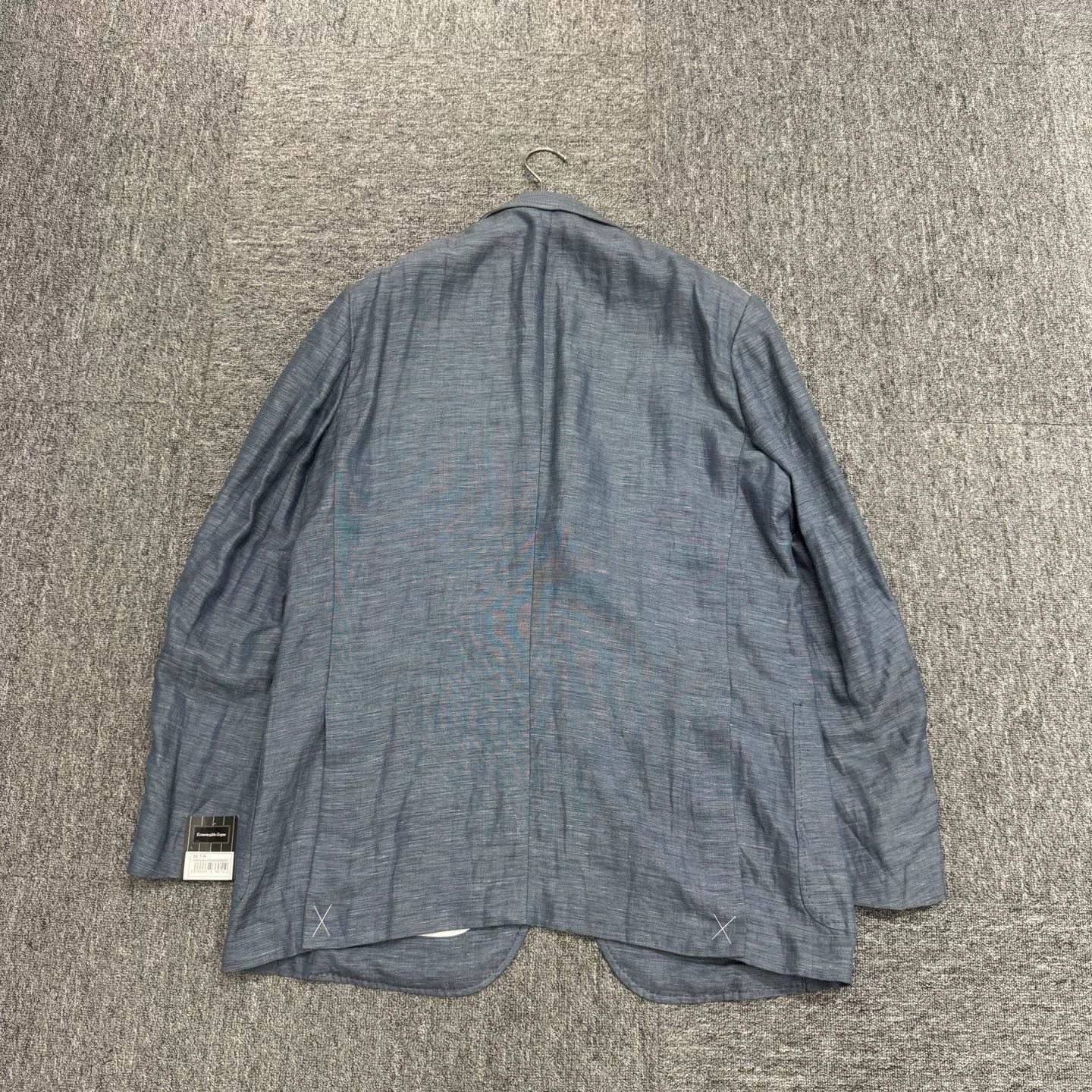 Ermenegildo Zegna Ermenegildo Zegna Linen Check Blazer. Size US XXL / EU 58 / 5 - 2 Thumbnail