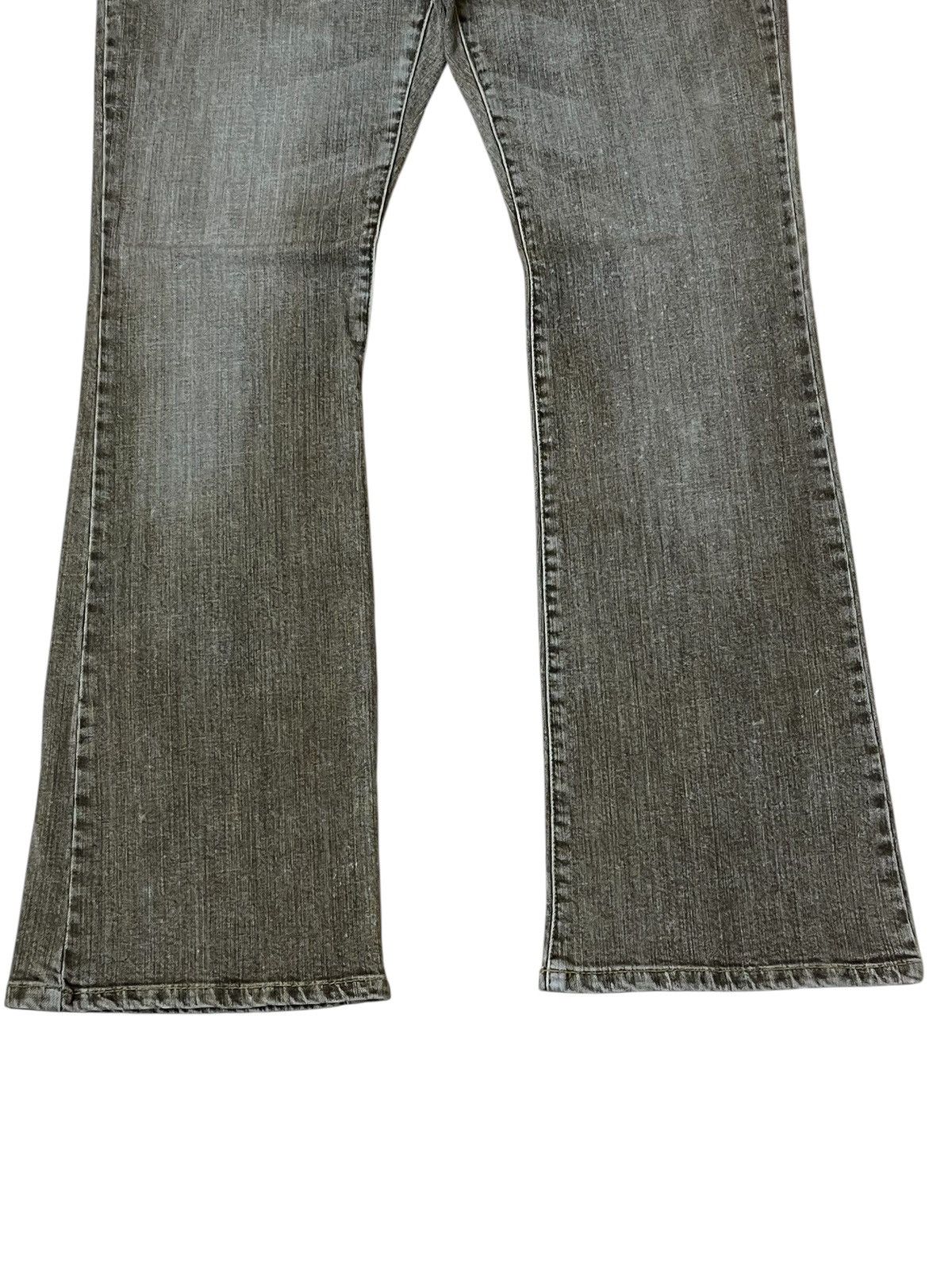 Japanese Brand JAPANESE ARTISTR “ORIRIN JEANS” DIRTY MUDD FLARED JEANS Size US 33 - 4 Thumbnail