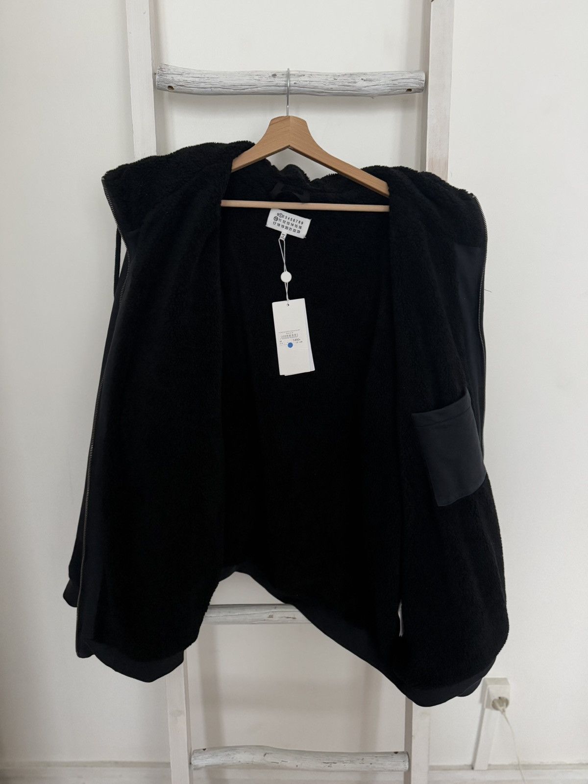 Maison Margiela Maison Margiela Oversized zipper fleece hoodie Size US M / EU 48-50 / 2 - 13 Thumbnail