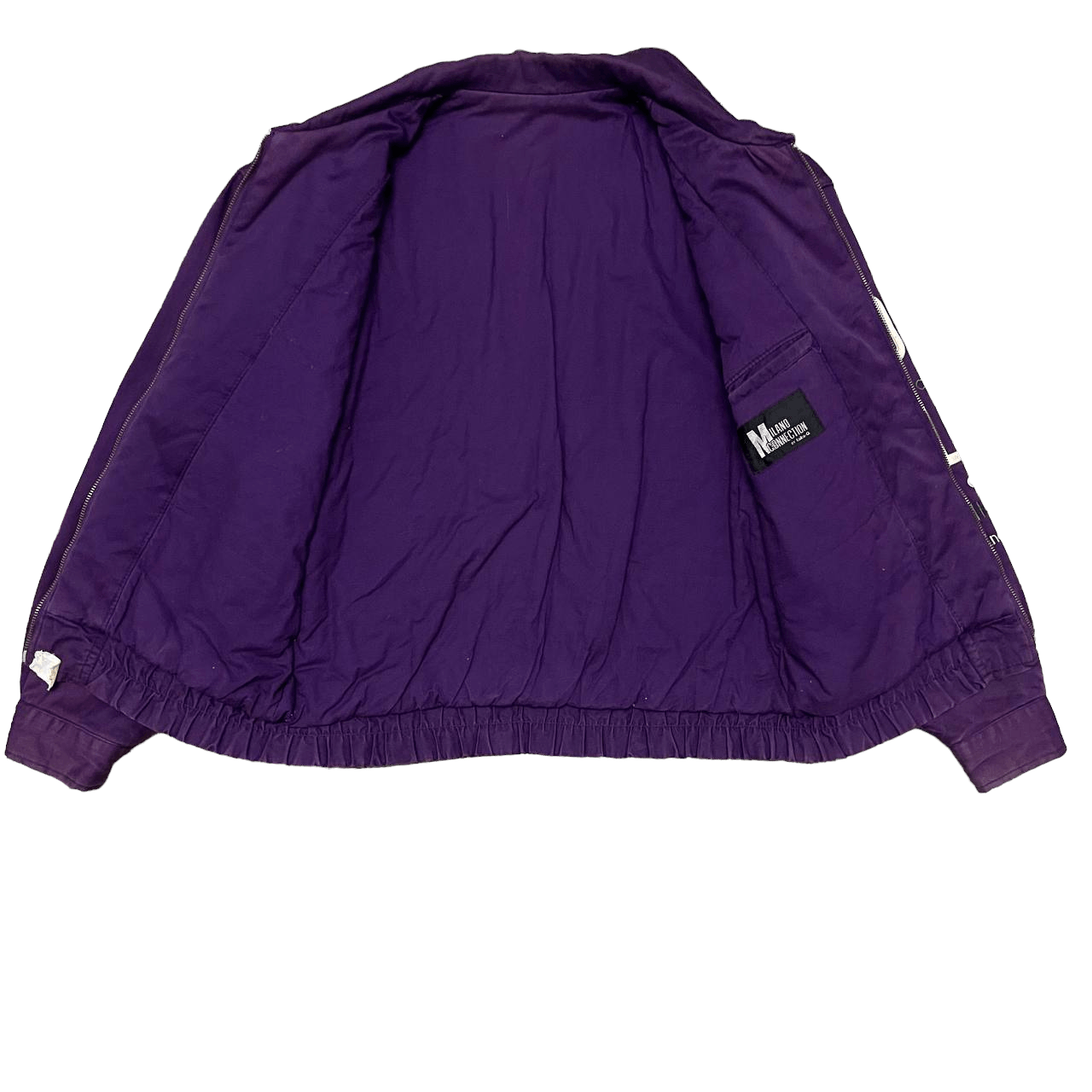 Japanese Brand 🔥Purple🔥Vintage Milano Connection Embroidery Jacket Size US L / EU 52-54 / 3 - 7 Thumbnail