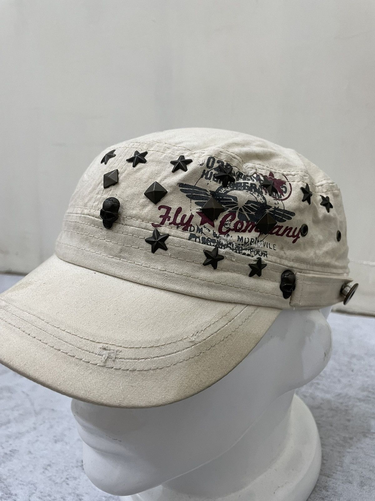 Hysteric Glamour 2000s cadet hat skull punk japan y2k style Size ONE SIZE - 2 Thumbnail