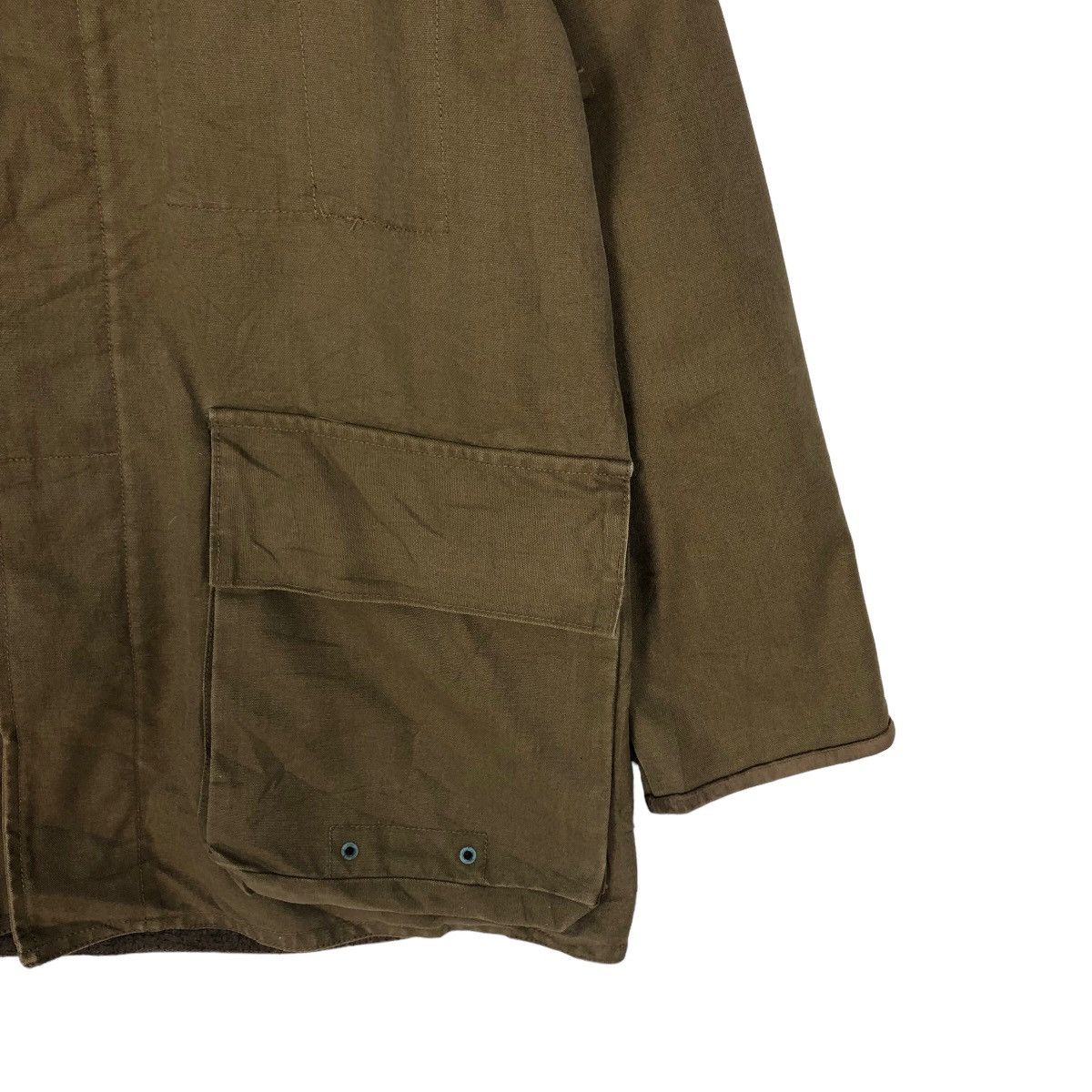 Japanese Brand 🔥RARE MOHAIR HOODIE CHORE JACKET EDIFICE VETEMENTS Size US M / EU 48-50 / 2 - 4 Thumbnail
