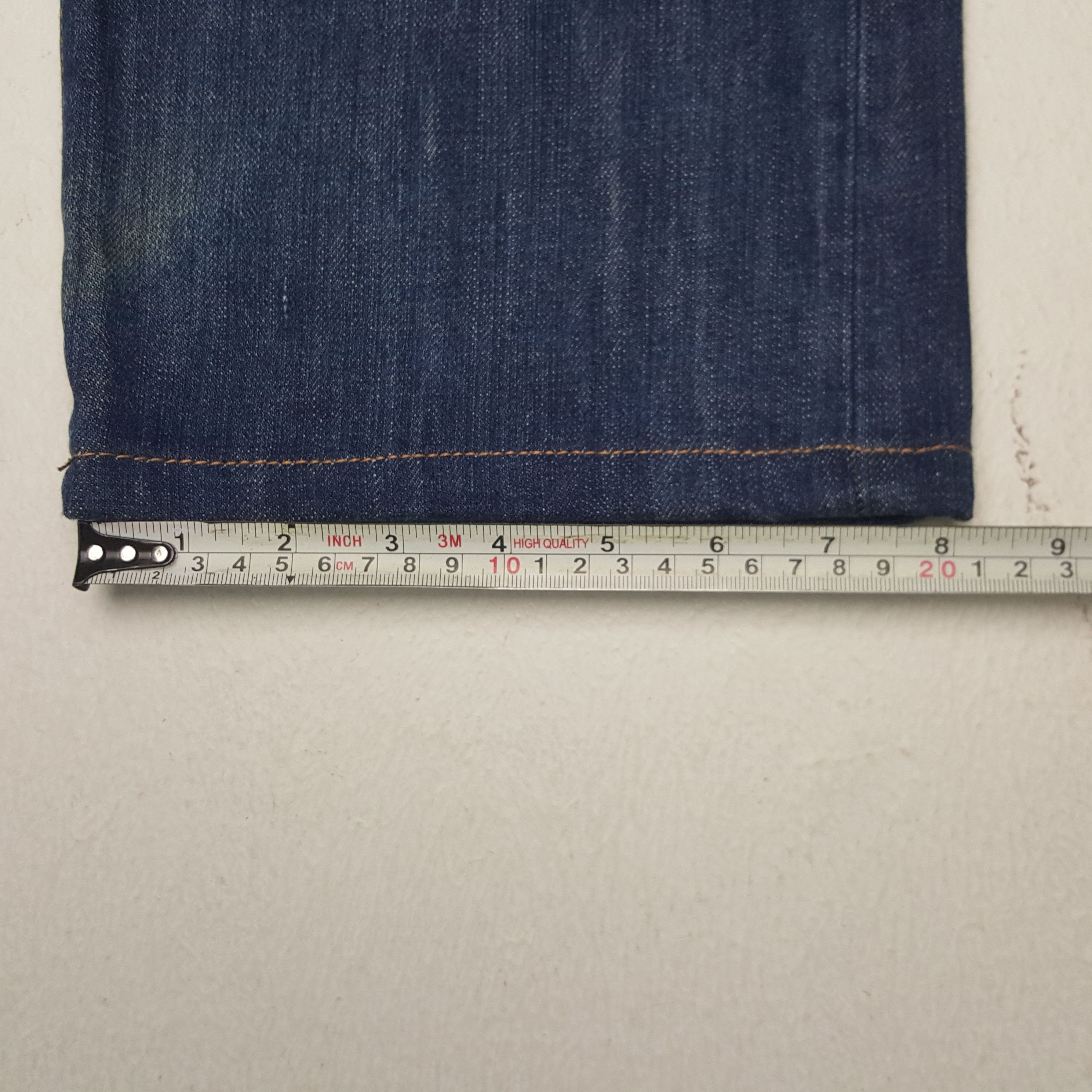 Japanese Brand × Vintage Vintage Evisu Japan Custom Daicock Denim Jeans Size US 31 - 11 Thumbnail