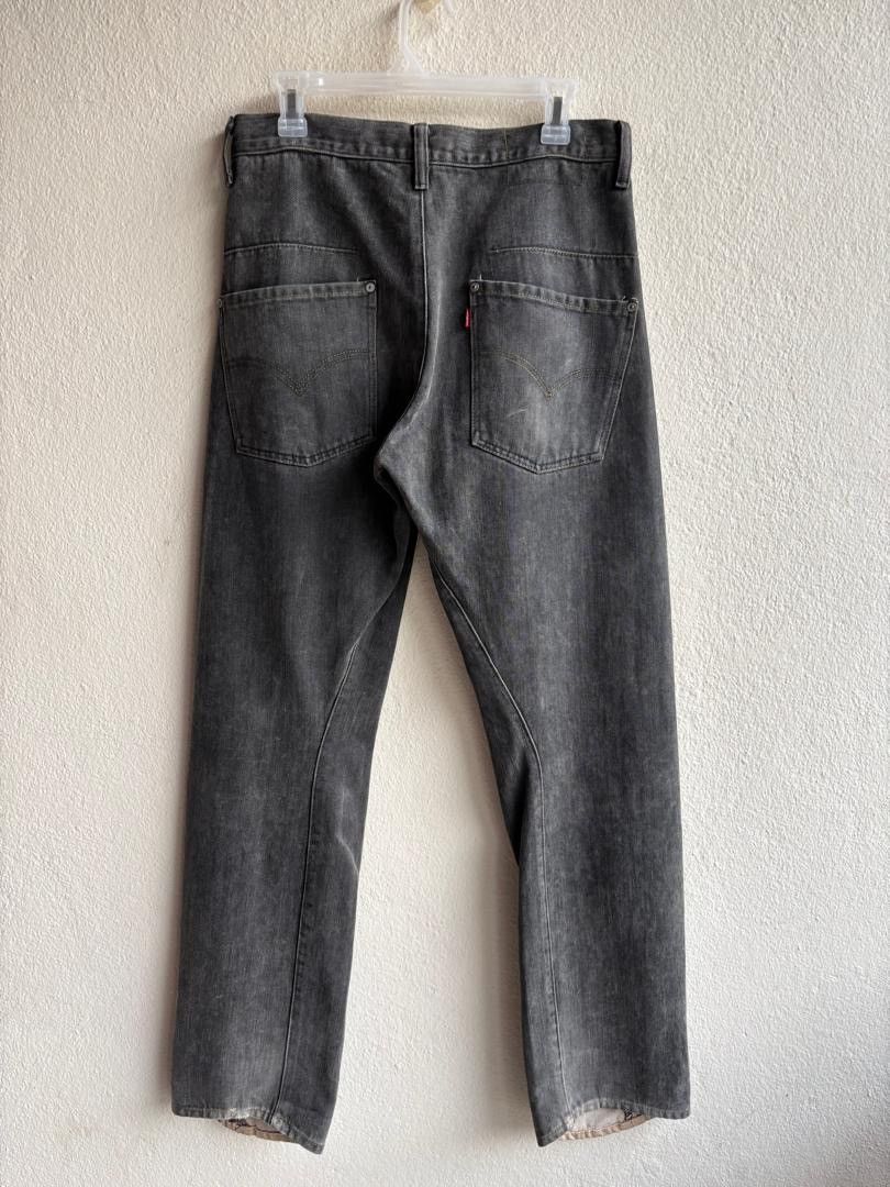 Levi's Vintage 2002 Levi’s Engineered Waxed Denim Regular Jeans Size US 32 / EU 48 - 1 Thumbnail