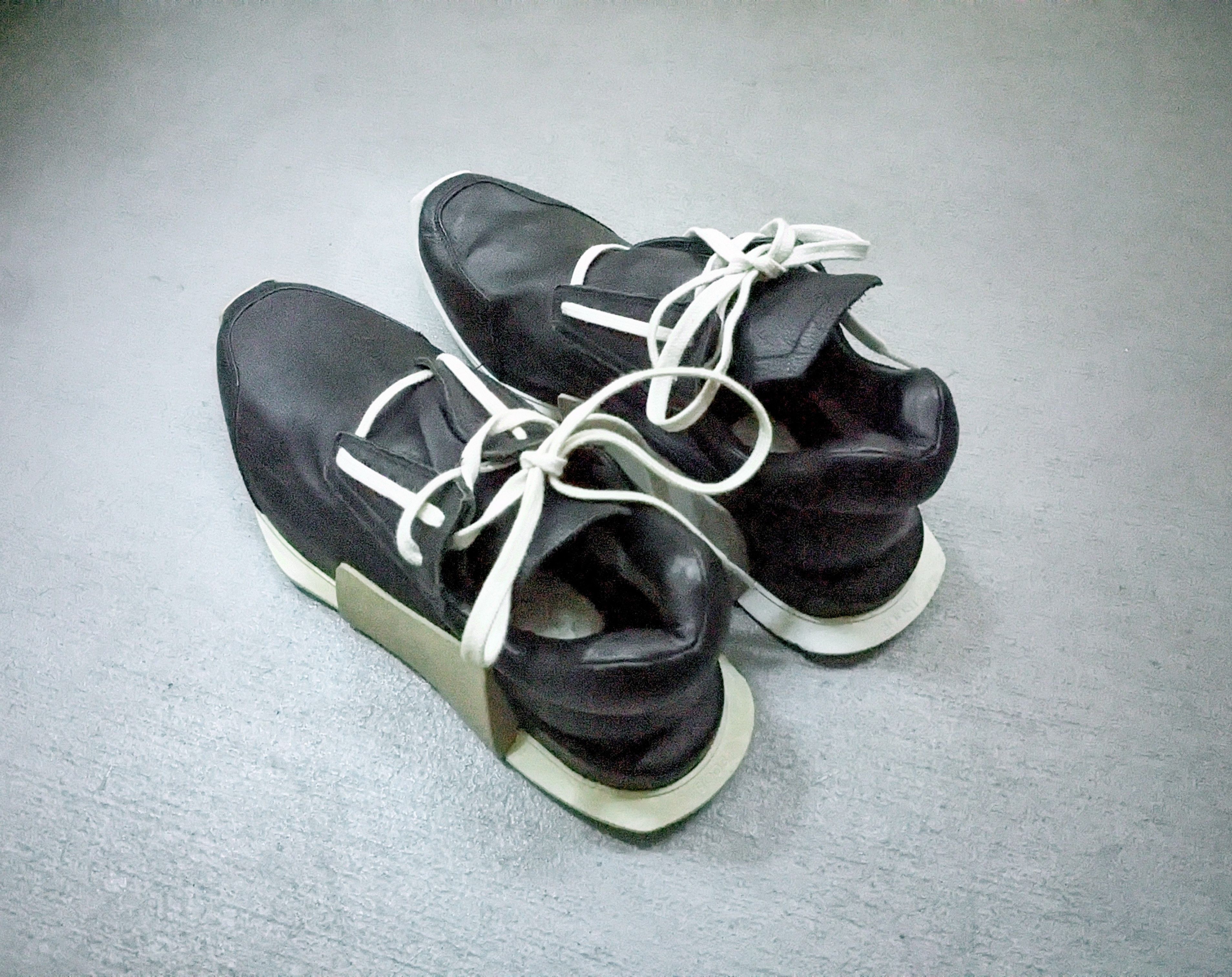 Adidas × Rick Owens Adidas x Rick Owens Level Runner Size 8.5 Black S81141 Size US 8.5 / EU 41-42 - 10 Thumbnail