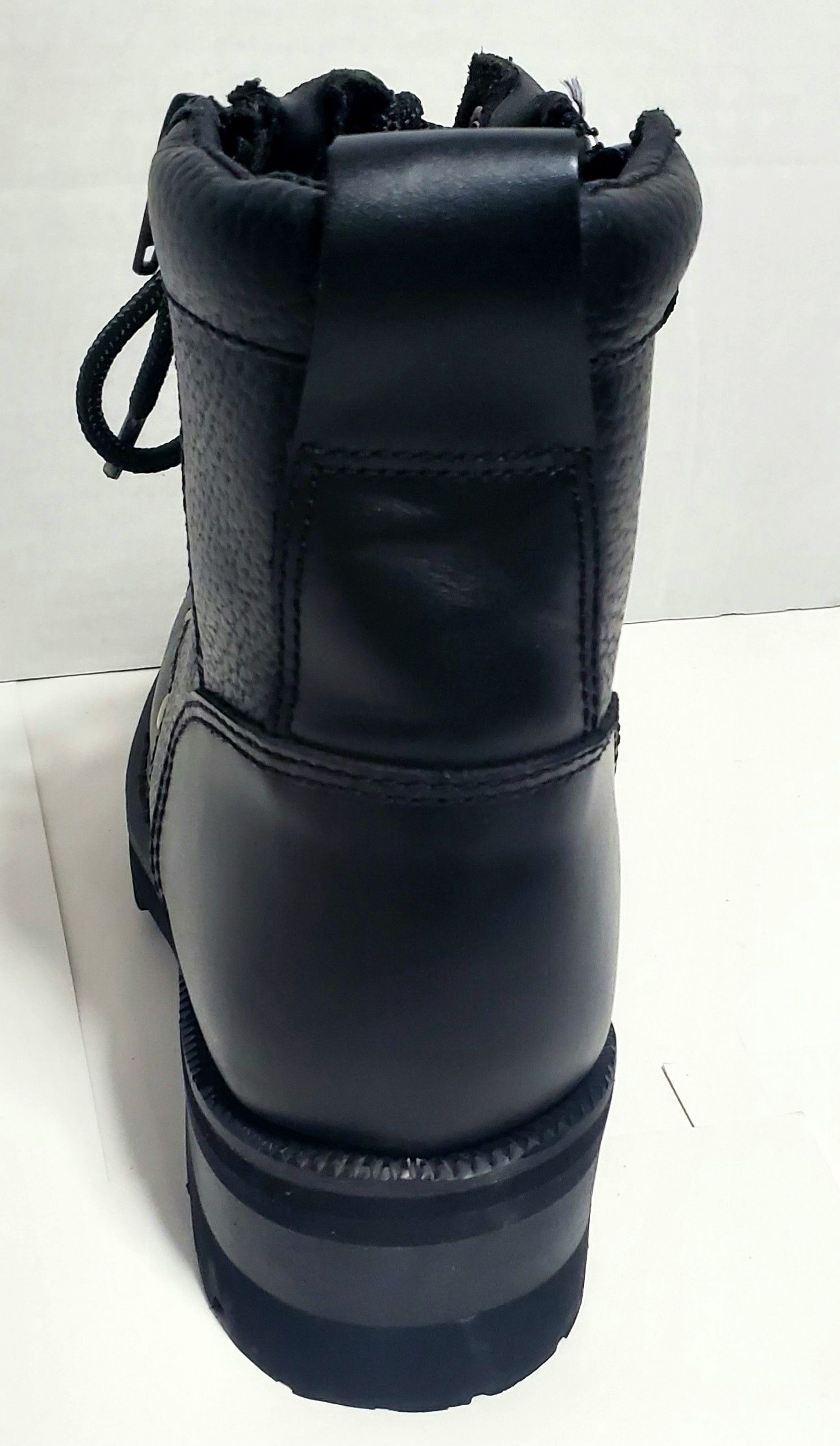 Other River Road Chunky Motorcycle Boots W Sz10 Double Zip Biker Size US 10 / IT 40 - 11 Thumbnail