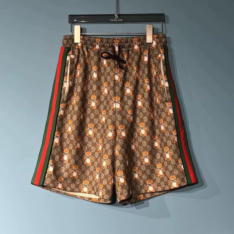Gucci Gucci Size XS The latest brown kai full-printed pattern log Size US 26 / EU 42 - 1 Thumbnail