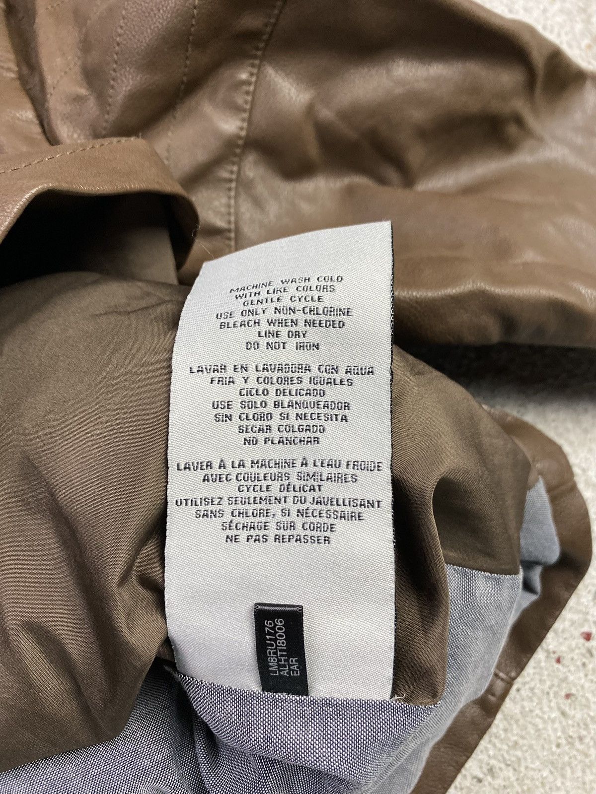 Levi's Levis eco leather brown jacket Size US XXL / EU 58 / 5 - 6 Thumbnail