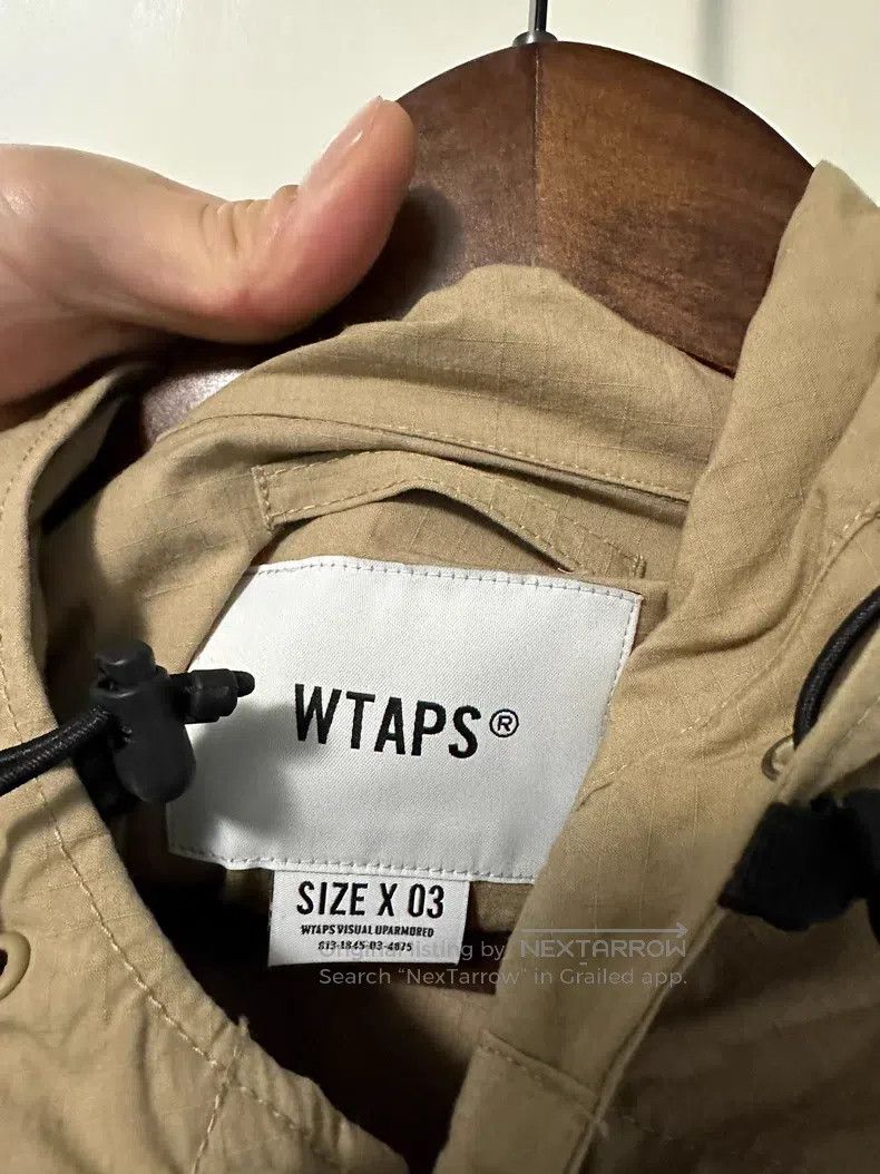 Wtaps Wtaps Nylon hooded pocket work jacket Size US L / EU 52-54 / 3 - 5 Thumbnail