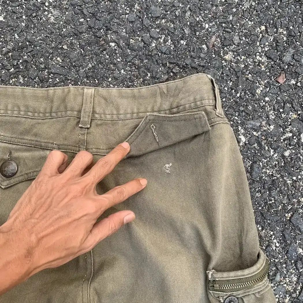Hysteric Glamour 💥STEALS💥 3D POCKET UTILITY JAPANESE VINTAGE TROUSERS CARGO Size US 27 - 12 Thumbnail