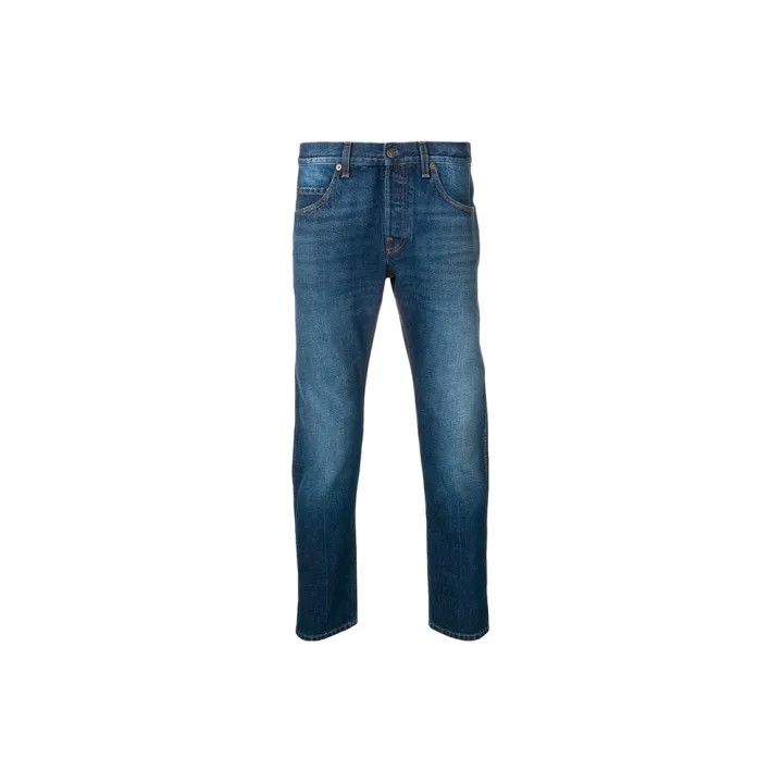 Gucci Gucci SS22 Blue Straight-Leg Denim Pants Size US 31 - 1 Thumbnail