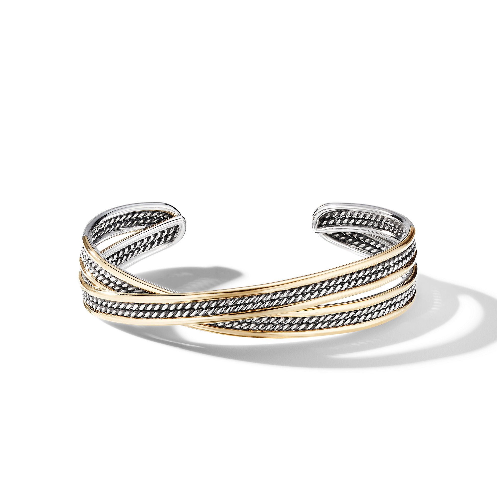 David Yurman o1w1db10325 Bracelet in Sterling Silver with 18K Yellow Gold Size ONE SIZE - 2 Thumbnail